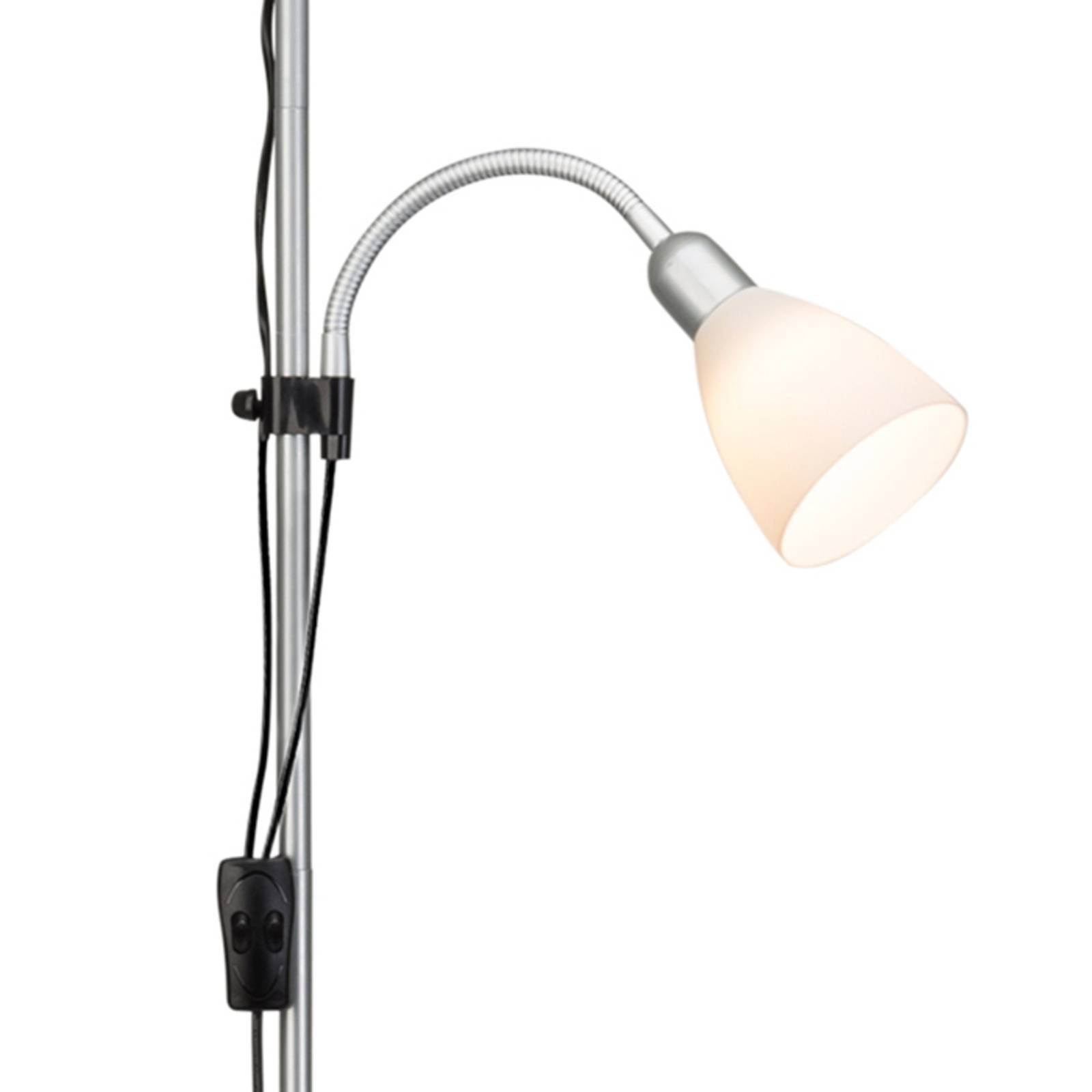 Spari - lampa stojąca LED z wbudowaną lampką