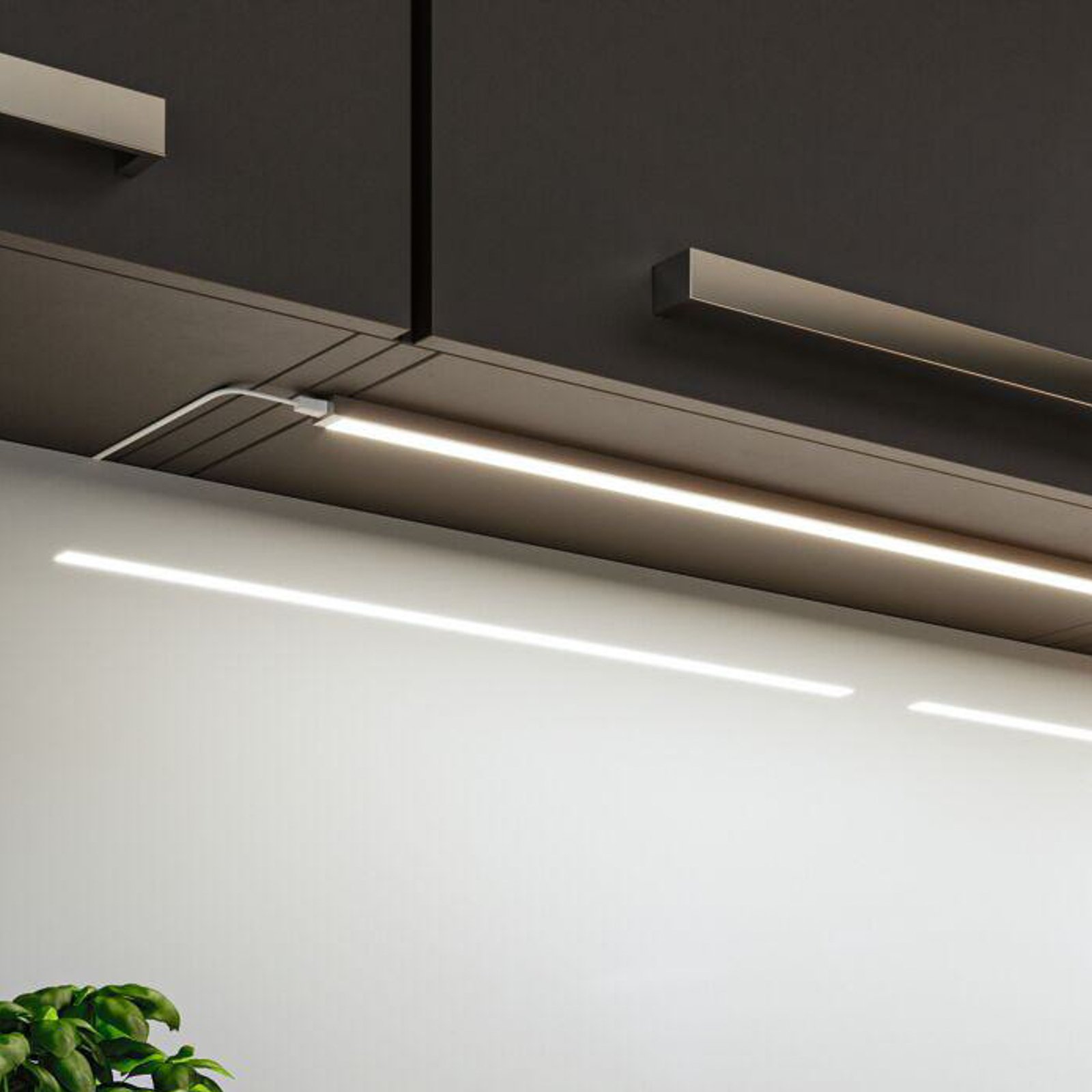 Paulmann under-cabinet lamp Inline 2x extension chrome 35 cm CCT