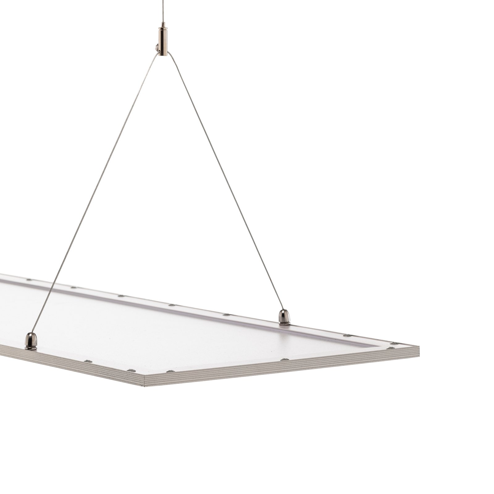 Lindby Luram LED hanging light, CCT, rectangular