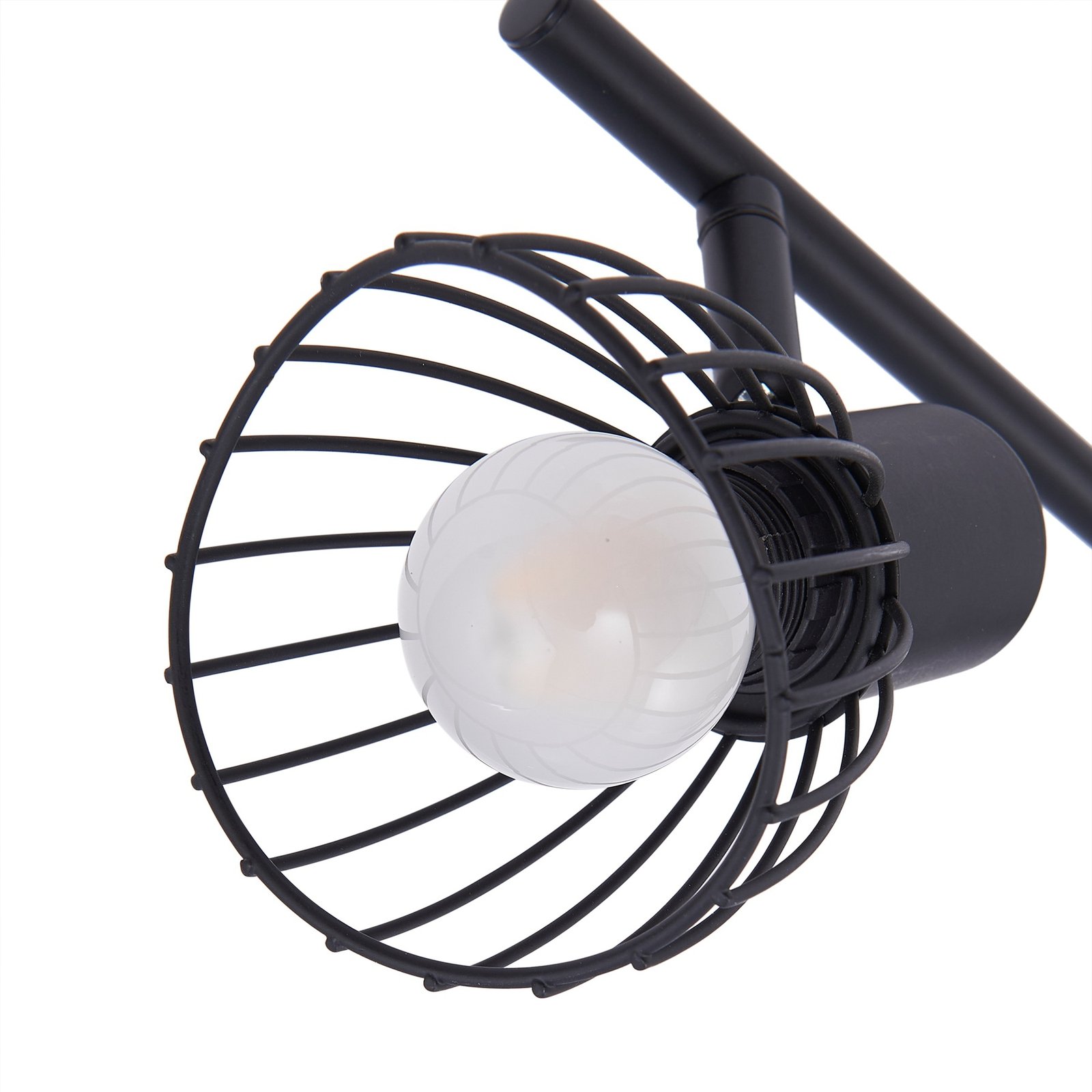 Piena 4 Stropna Lampa Crna - Lindby