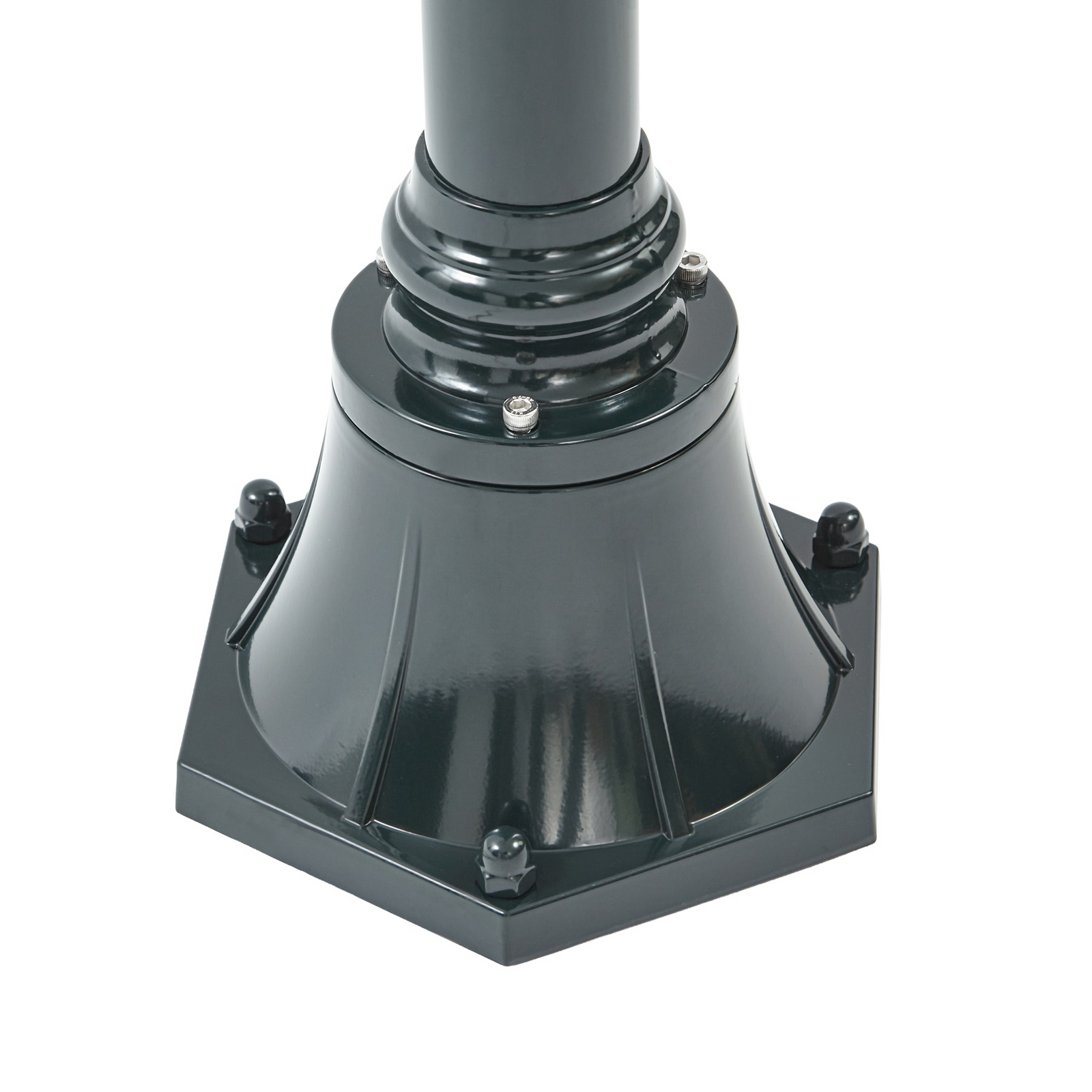 Lindby Außenleuchte Daphne, 220 cm, grün, Metall, E27 Lindby Außenleuchte Daphne, 220 cm, grün, Metall, E27