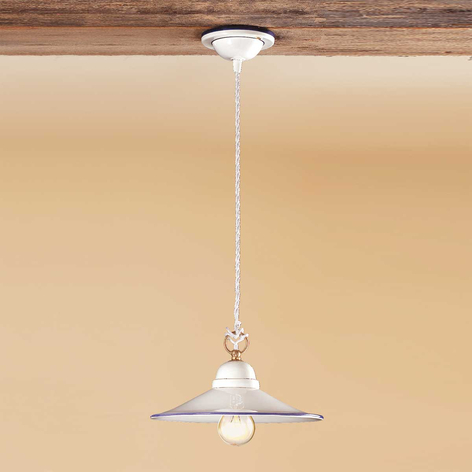 Belle suspension PIATTO en céramique