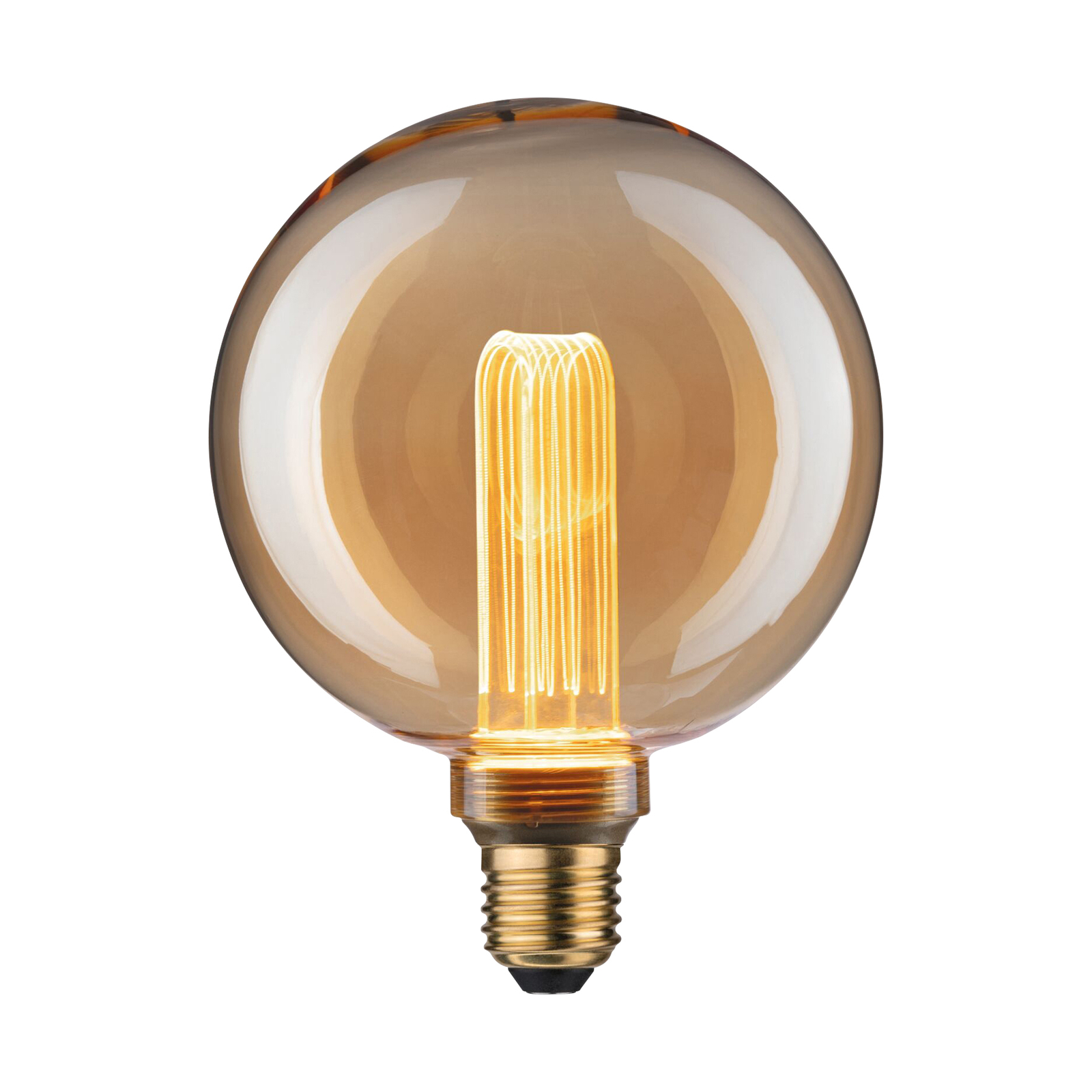 Paulmann LED-Lampe E27 3,5 W Arc 1.800K G125 gold