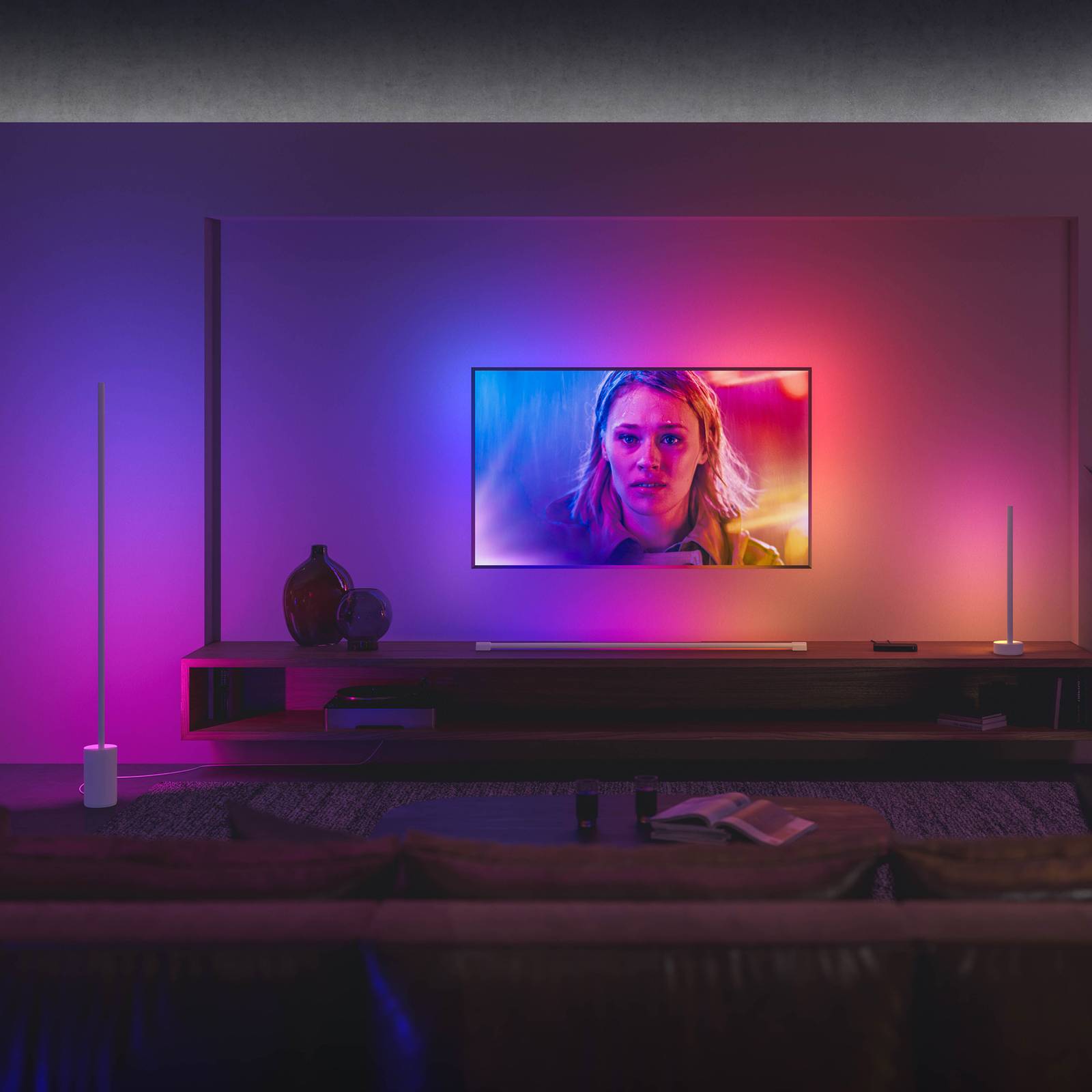 Philips Hue Gradient Signe lampa stojąca LED biała