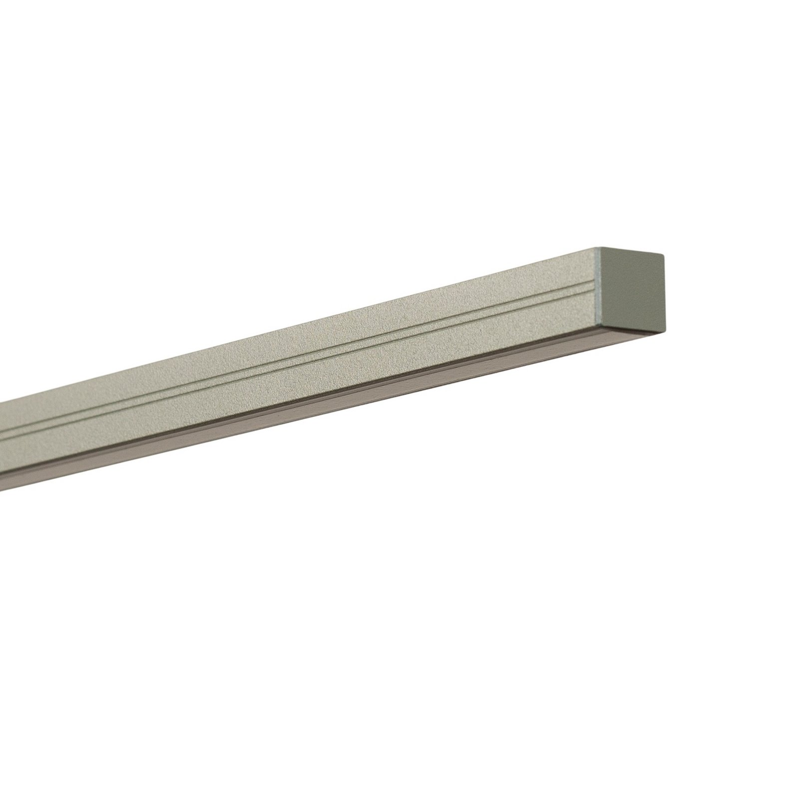 LED pendant light BAR, olive green, length 150 cm, metal, 32 W