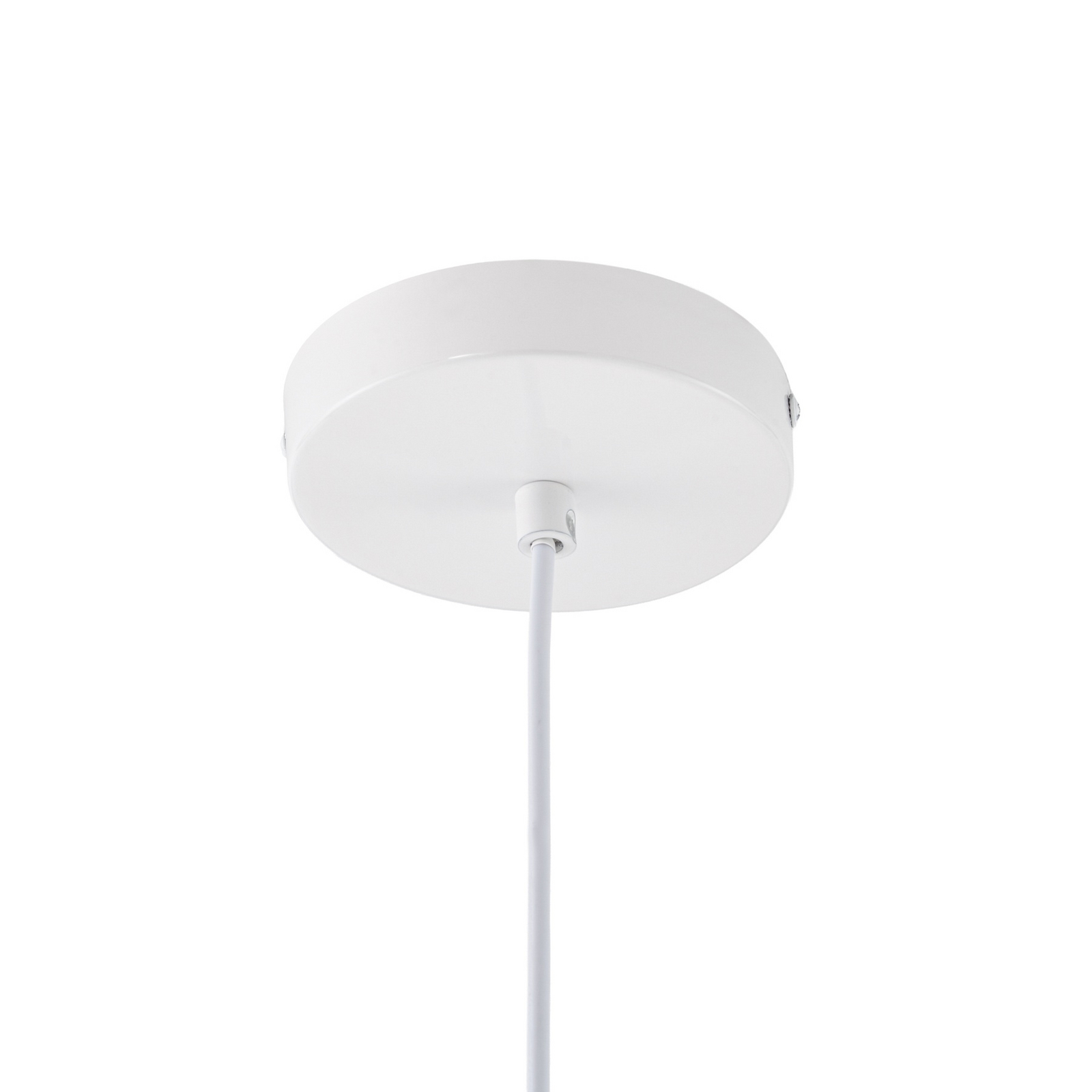 Suspension Lindby Tivra, blanche, Ø 35 cm, métal, E27 Suspension Lindby Tivra, blanche, Ø 35 cm, métal, E27