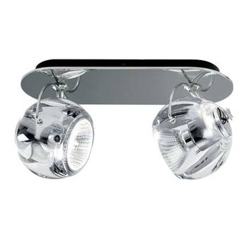 Fabbian Beluga Colour - spot sufitowy, 2-punktowy