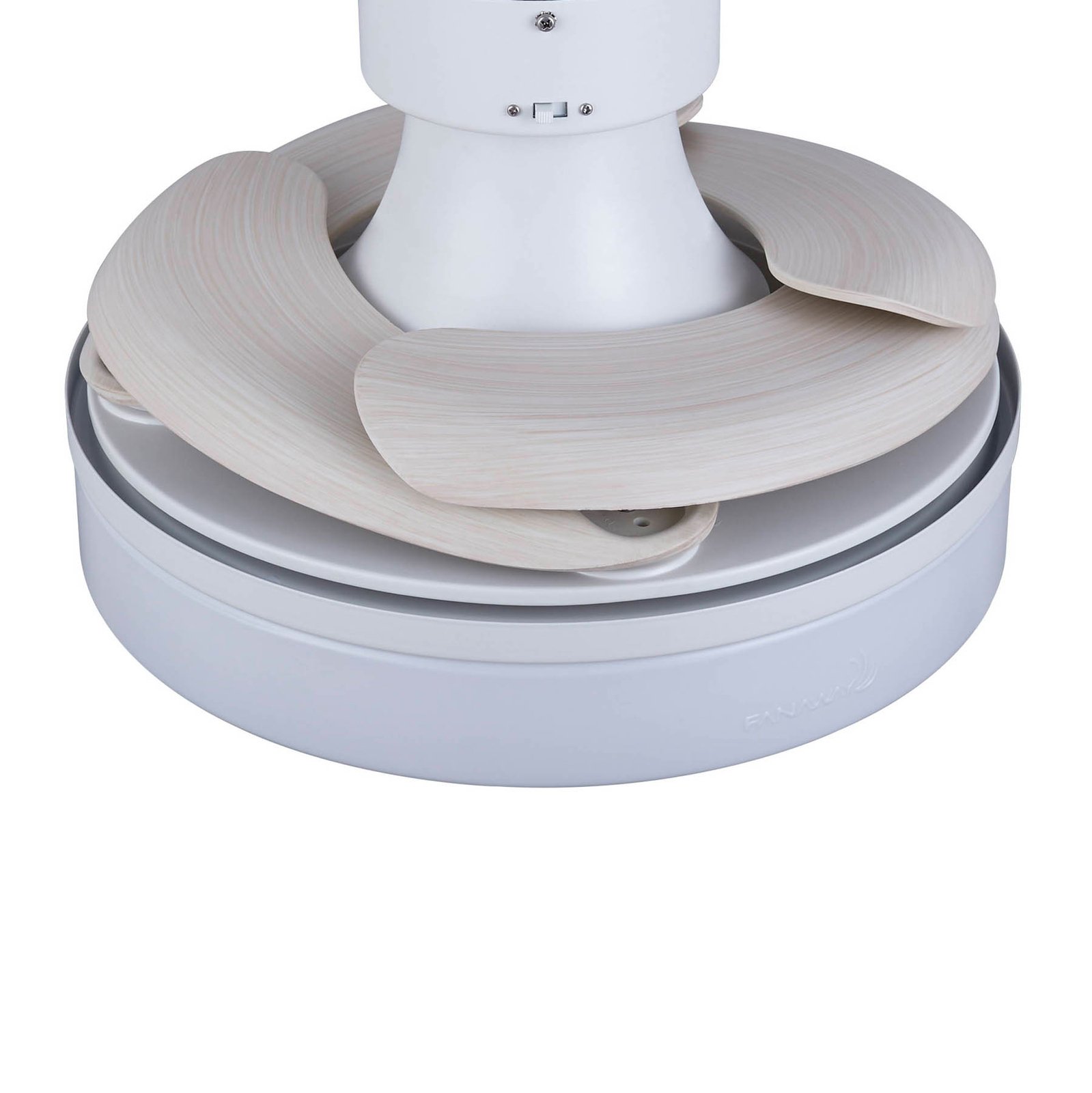 Stropný ventilátor Beacon LED Fanaway Orbit biely Ø 91 cm tichý