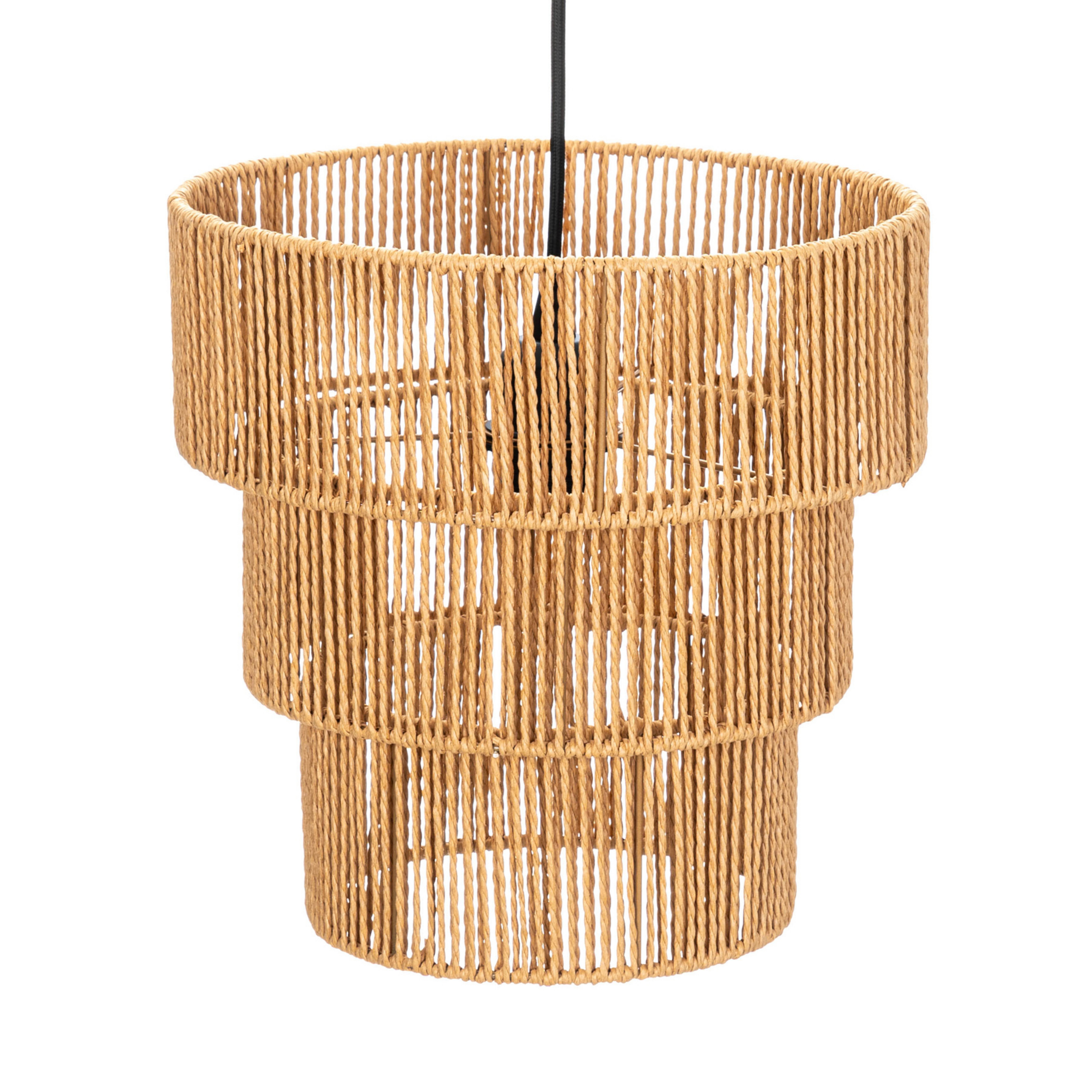 Lindby pendant light Elvoria, grass, Ø 30 cm, E27