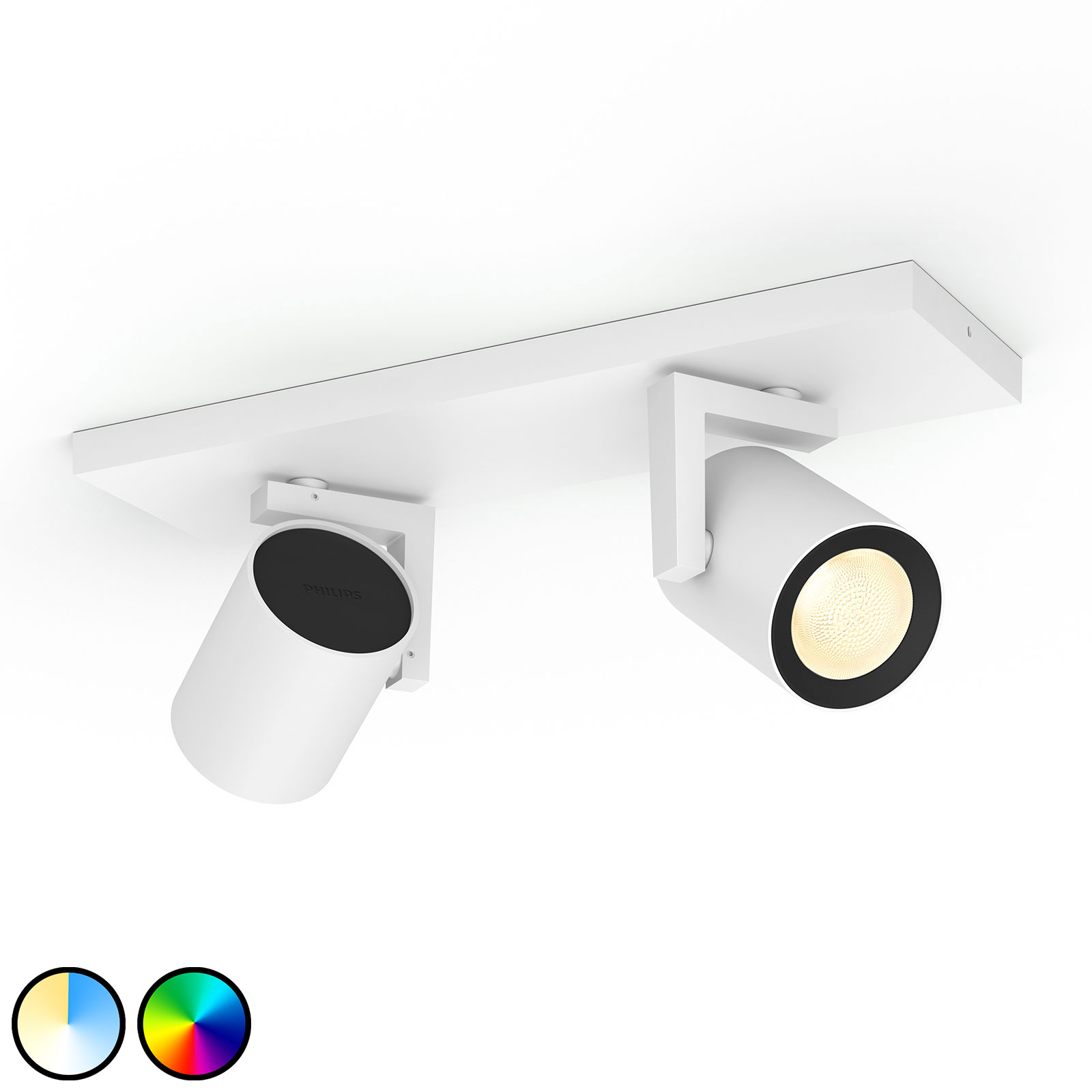 Philips Hue Argenta LED-Spot zweiflammig