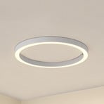 Lucande LED lubų šviestuvas Neor, baltas, Ø 60 cm, CCT, reguliuojamas