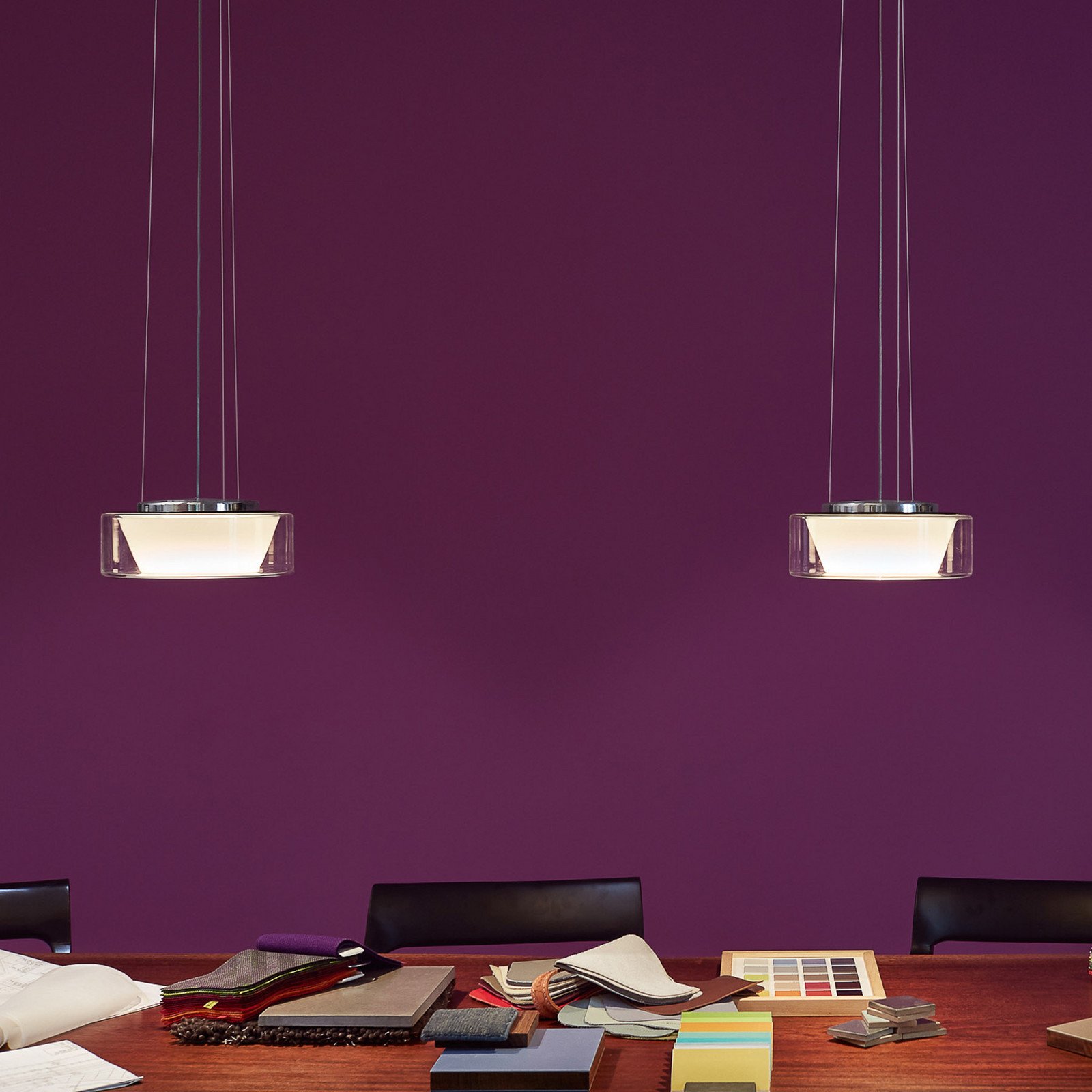 serien.lighting Curling S frânghie 927 sticlă/conică