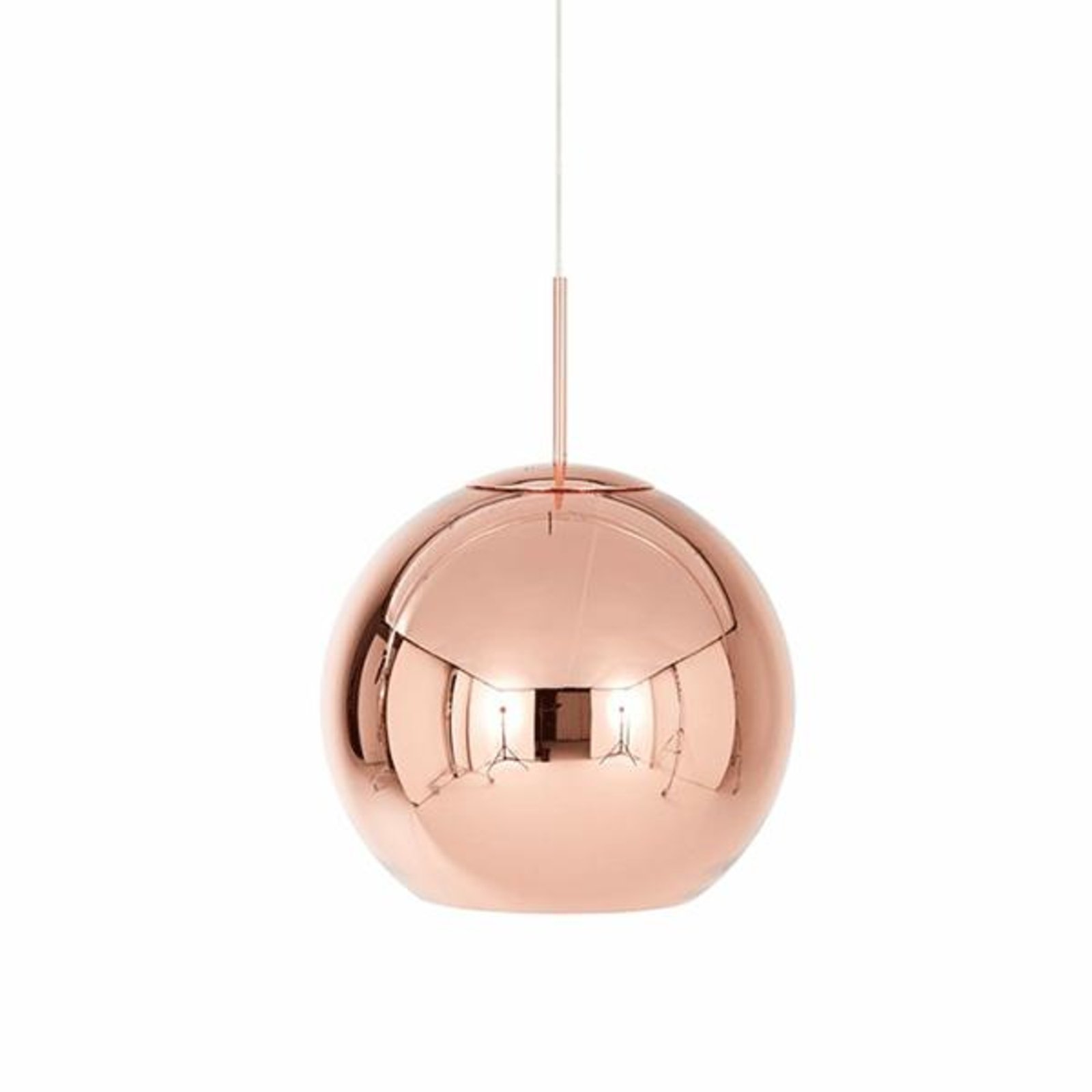 Copper Round LED Visilica Ø45 Copper - Tom Dixon