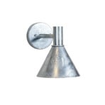 PR Home Utendørs vegglampe Mini-Tripp, sølvfarget, IP44, E27