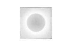Moodmoon SQ75 Wall Lamp w/On-Off Switch&Remote Control White - Ingo Maurer