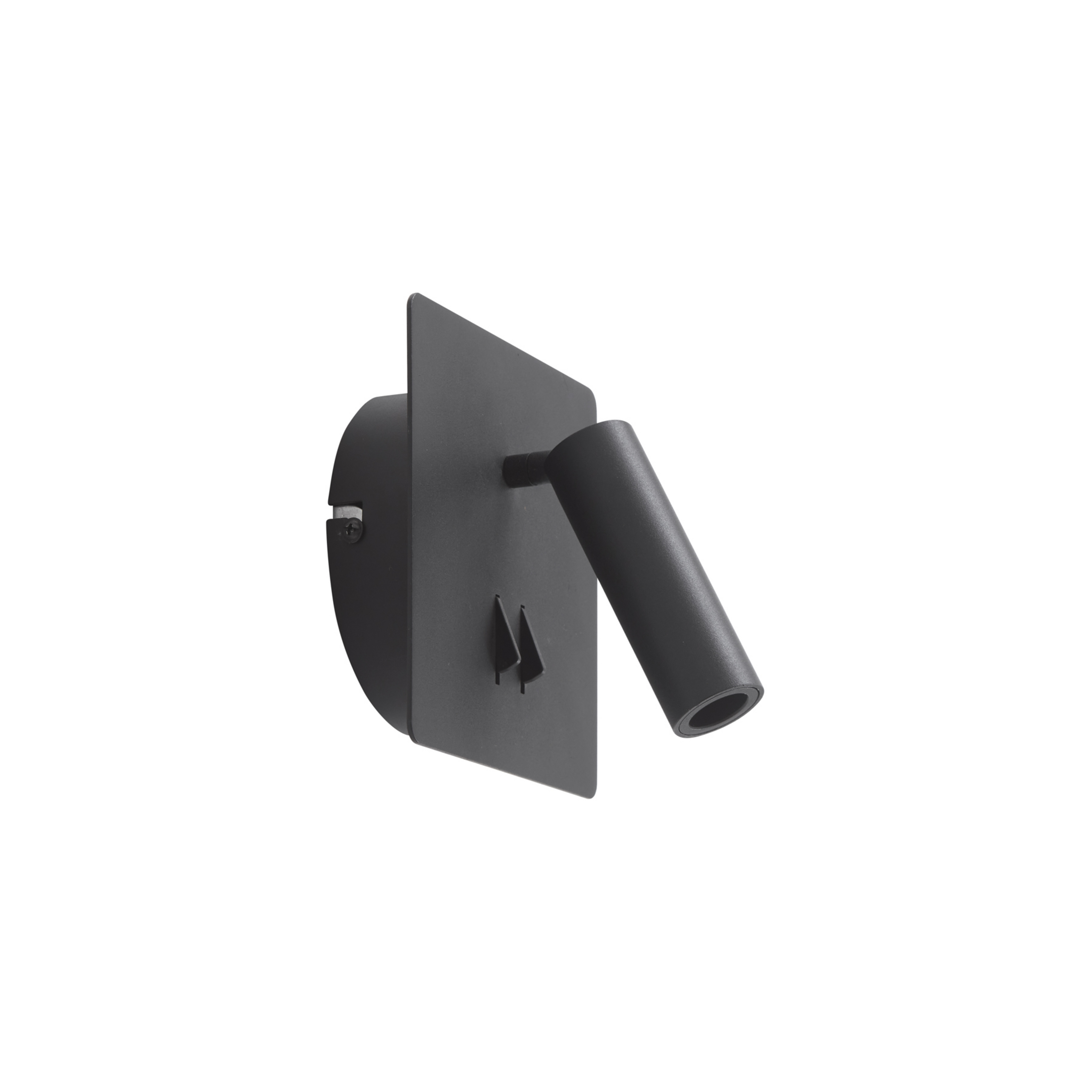 Magya LED 2 Square Væglampe Black - Lucande