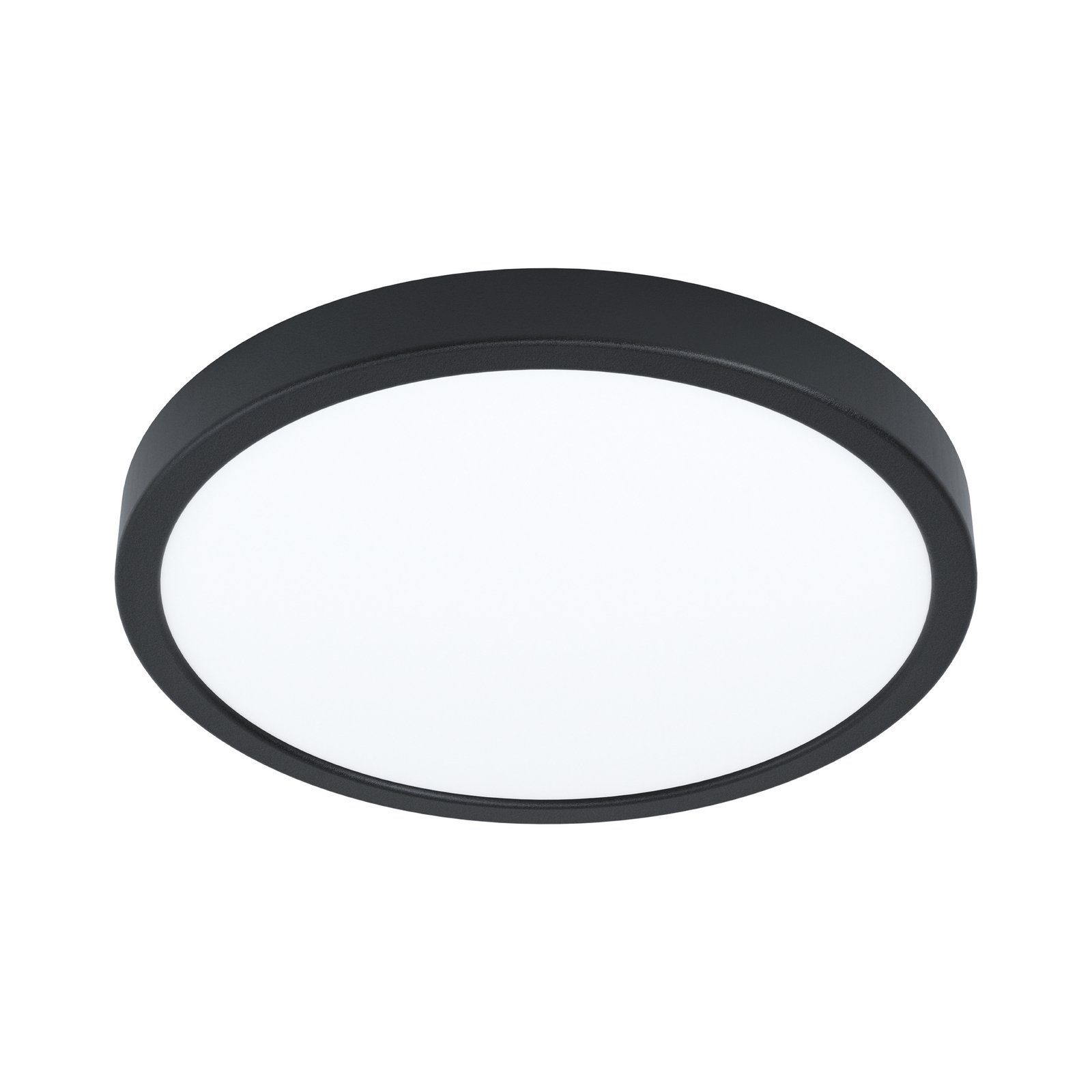 EGLO connect Smart-LED-Aufbauleuchte Fueva 6-Z,schwarz,Ø38cm