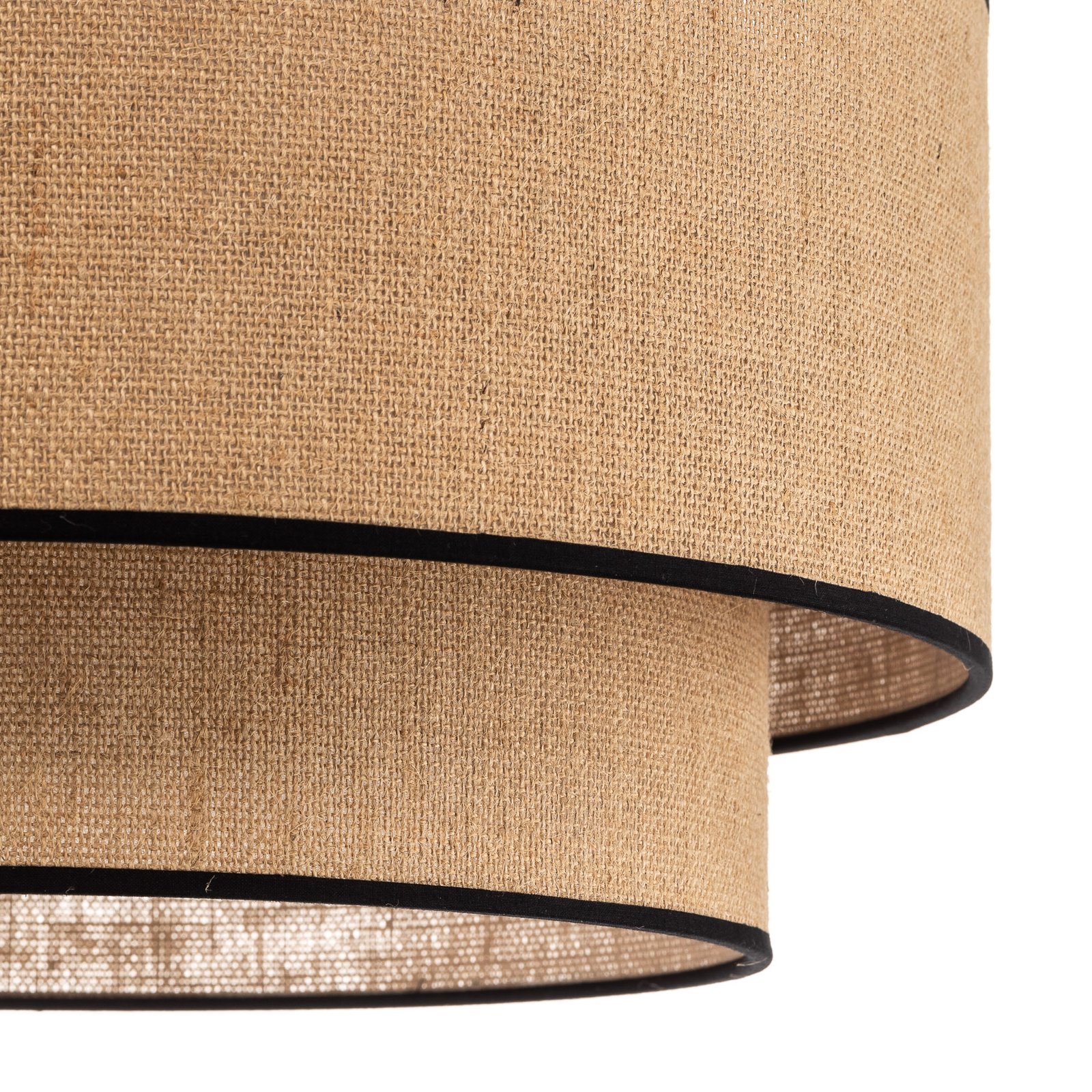 Boho Plafond Ø45 Jute/Svart- Euluna