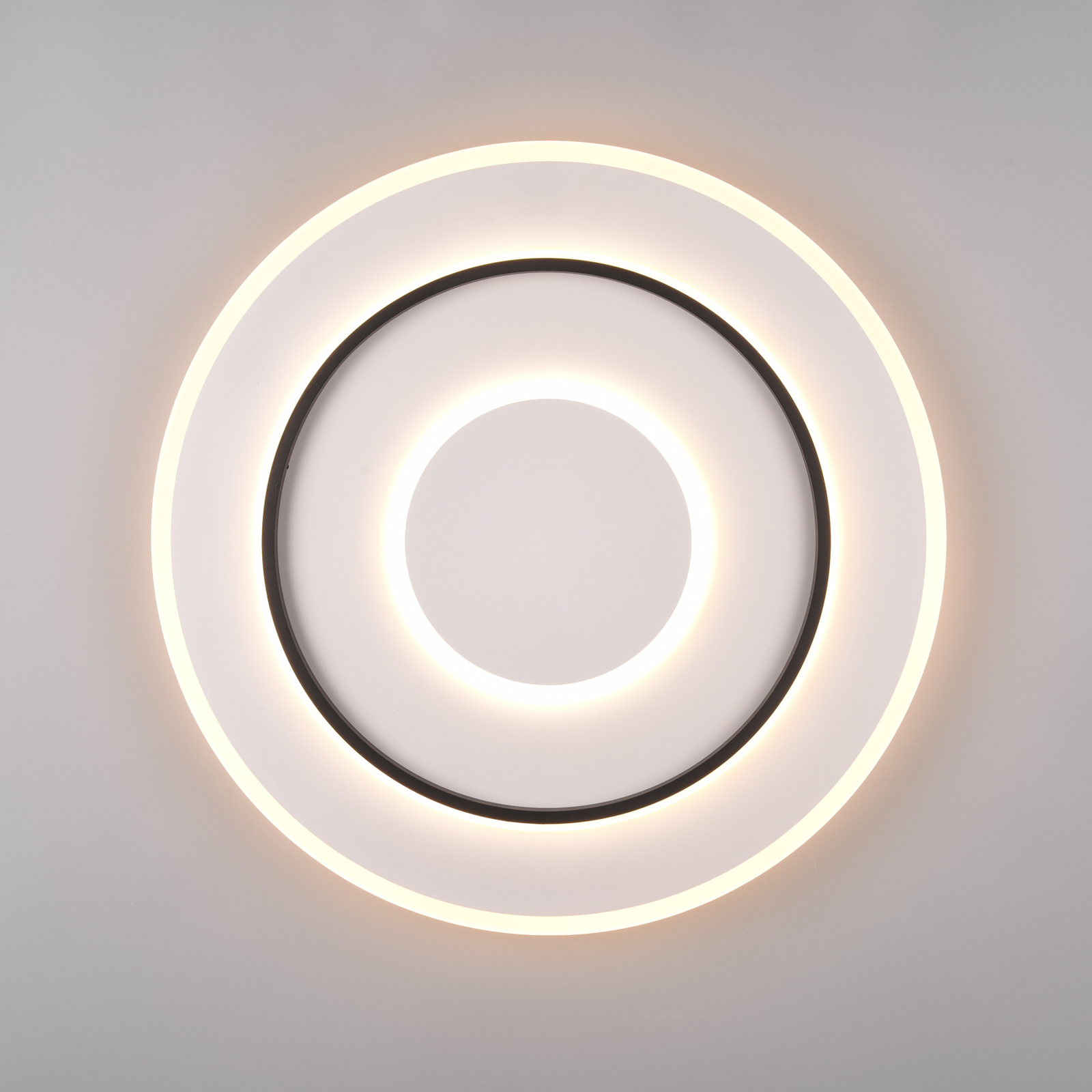 LED-kattovalaisin Jora pyöreä kaukosäädin, Ø 60 cm