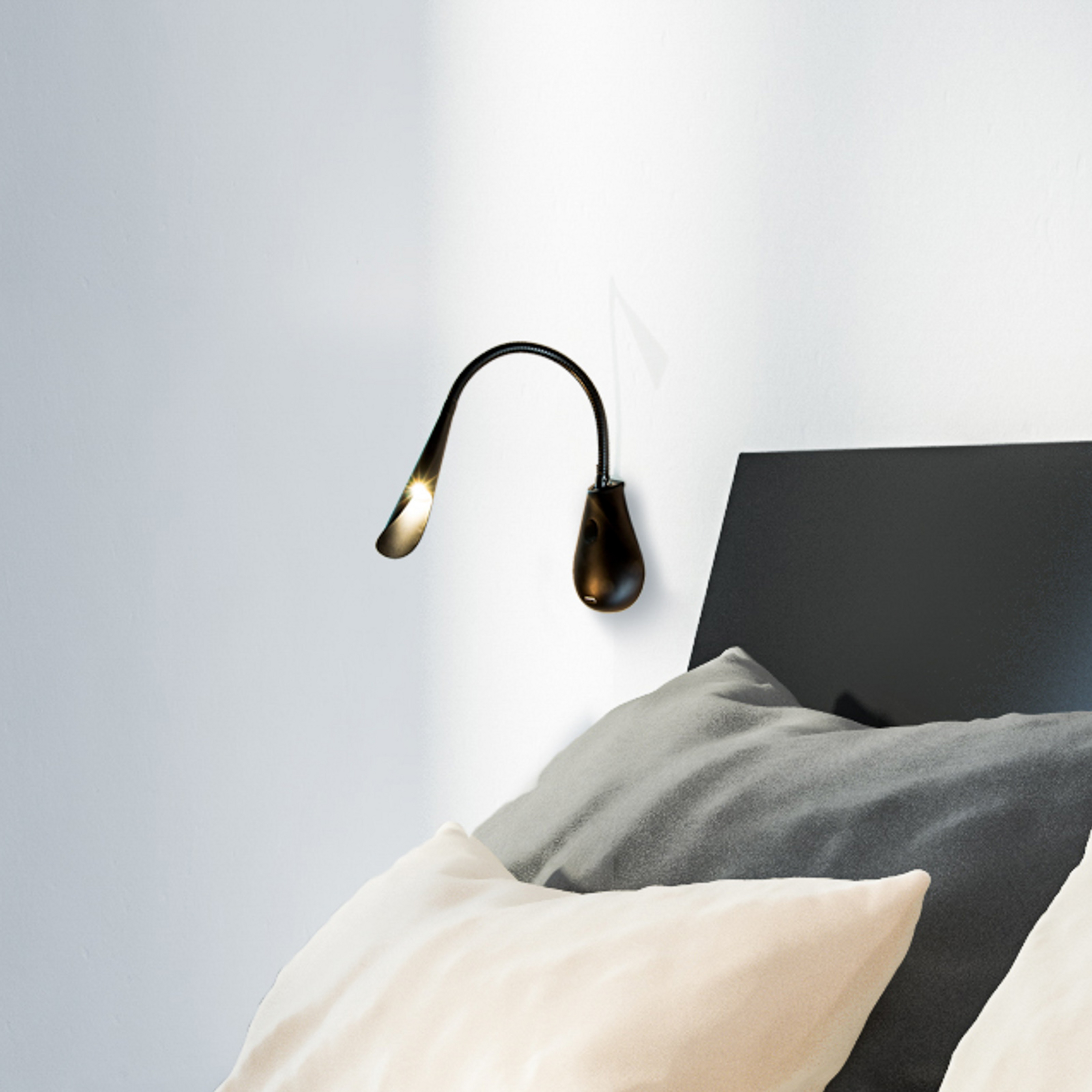 Innermost Cobra 45 Nude LED-Wandlampe, Touchdimmer