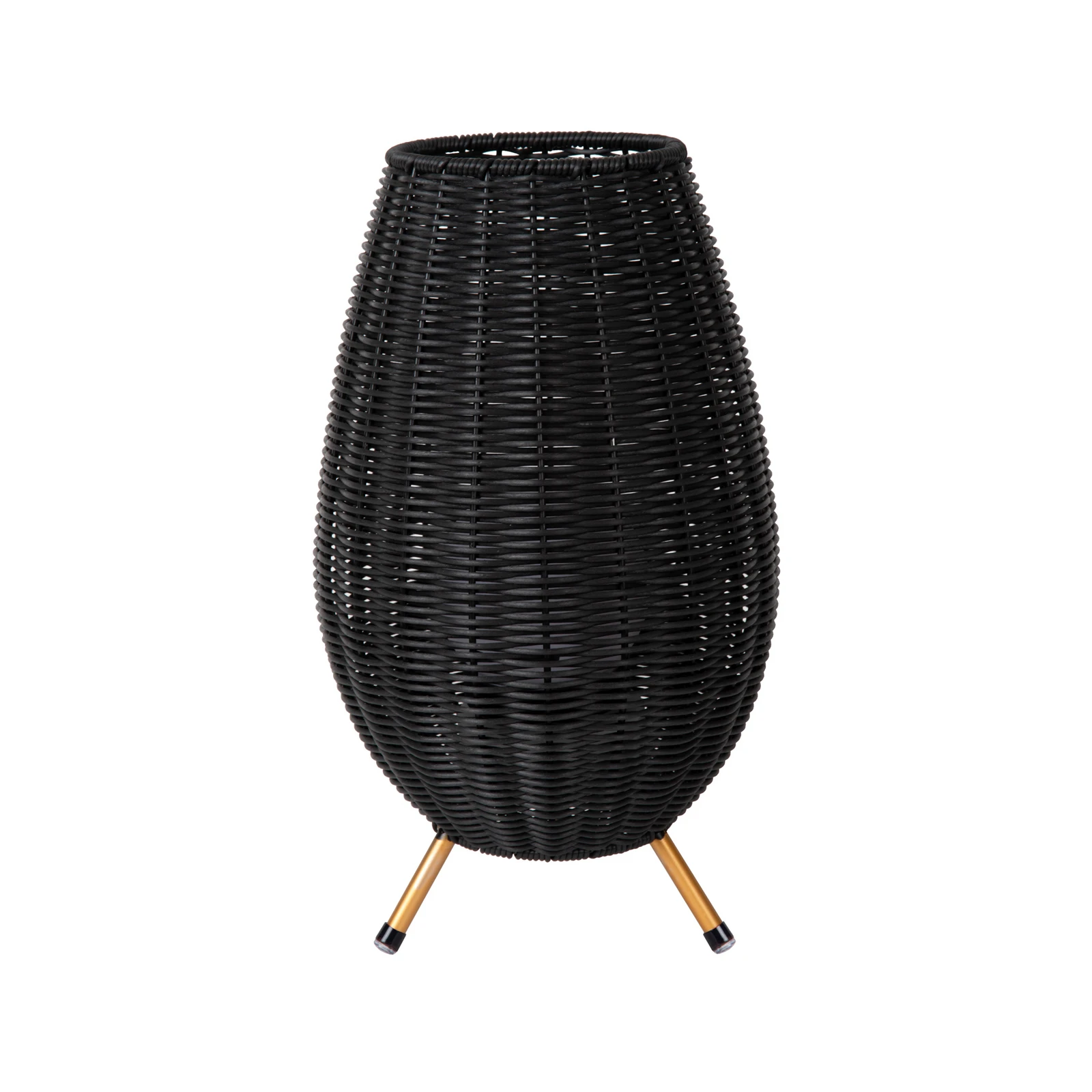 Colin LED laualamp väljas, akutoitega, 36 cm, must