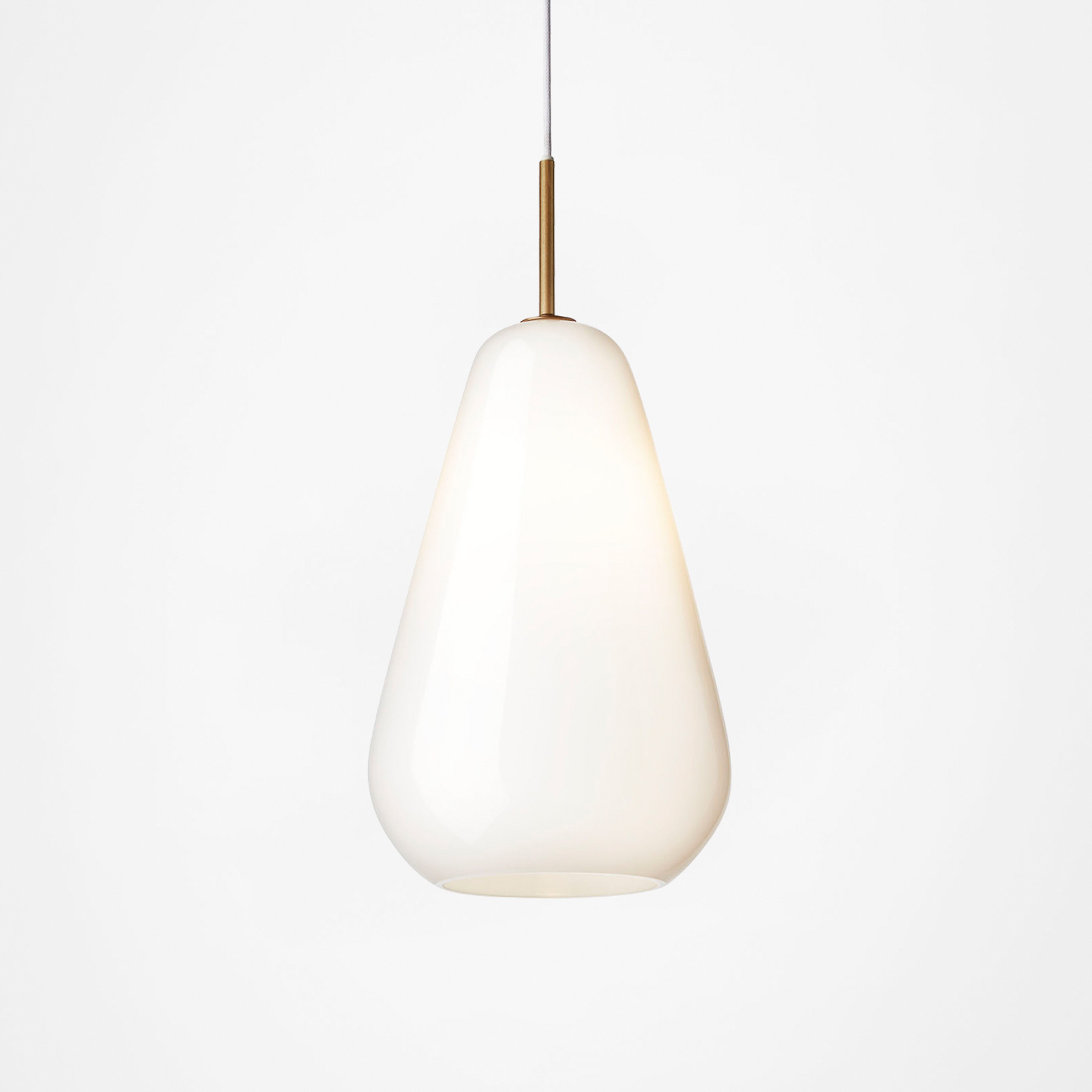 Anoli 1 Pendelleuchte Medium Nordic Gold/Opal - Nuura