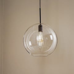 Lámpara colgante Sphere XL con pantalla de cristal