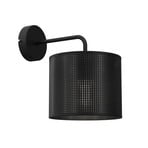 Jovin wall light, one-bulb, black