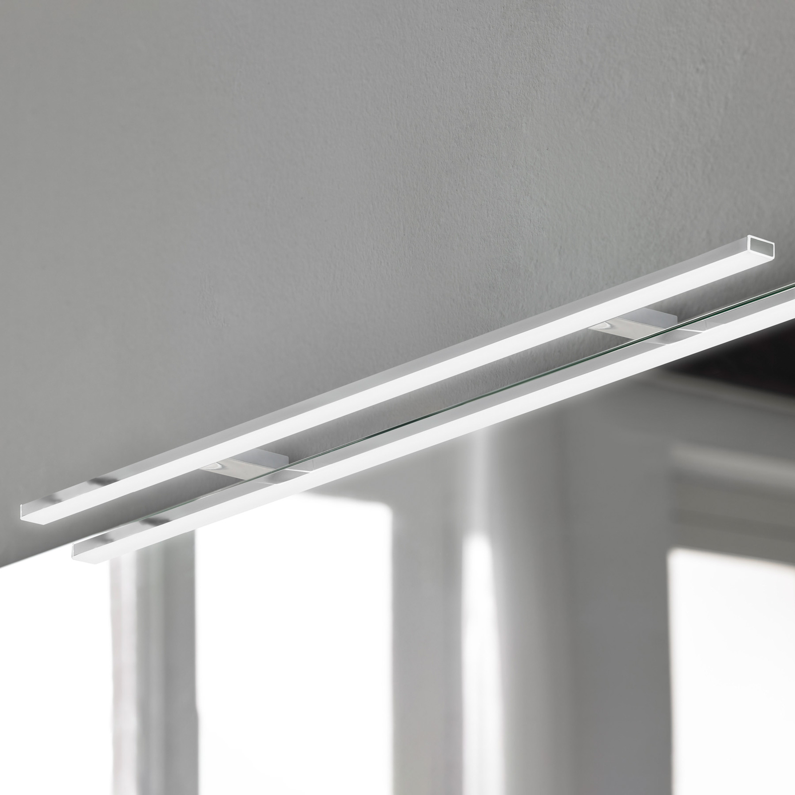 Oświetlenie lustra LED Esther 2, chrom, 80 cm
