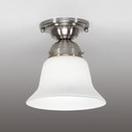 Alena matt nickel ceiling light