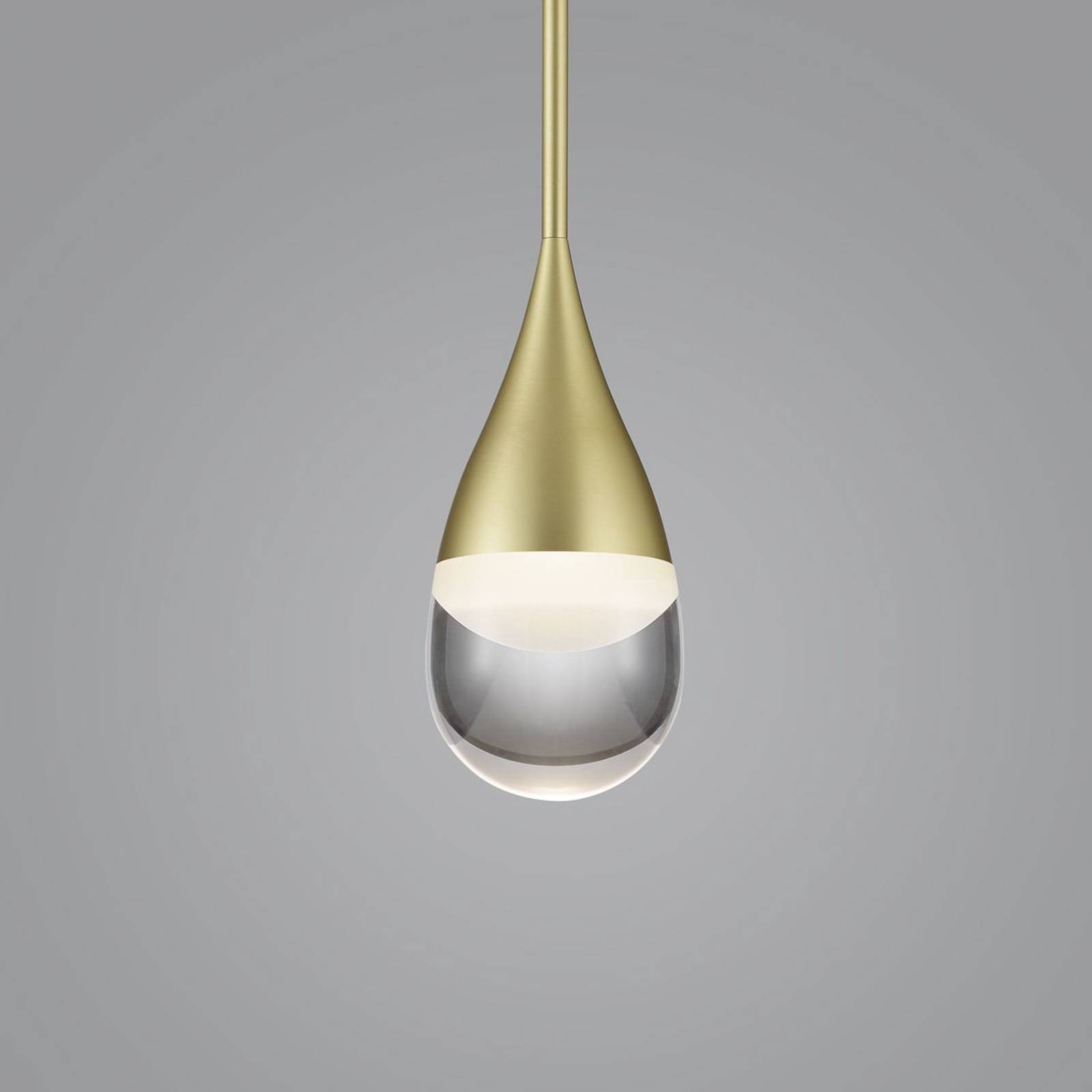 Helestra Deep LED-hængelampe mat guld