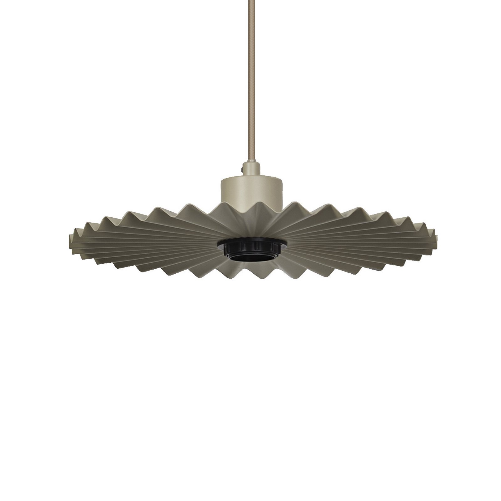 Suspension OSRAM Decor Plissee, beige, acier, E27