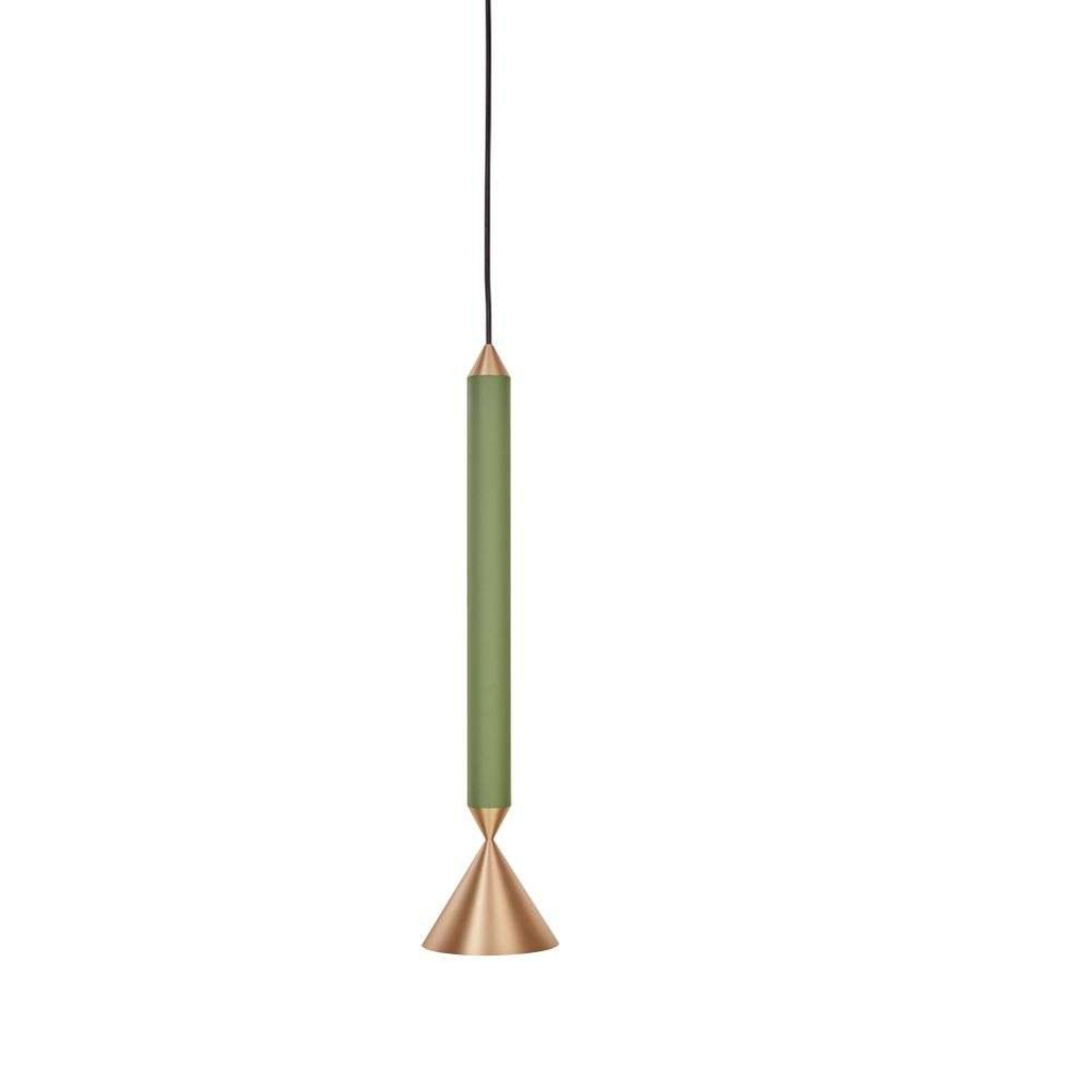 Apollo 39 Závěsná Lampa Forest/Polished Brass - Pholc