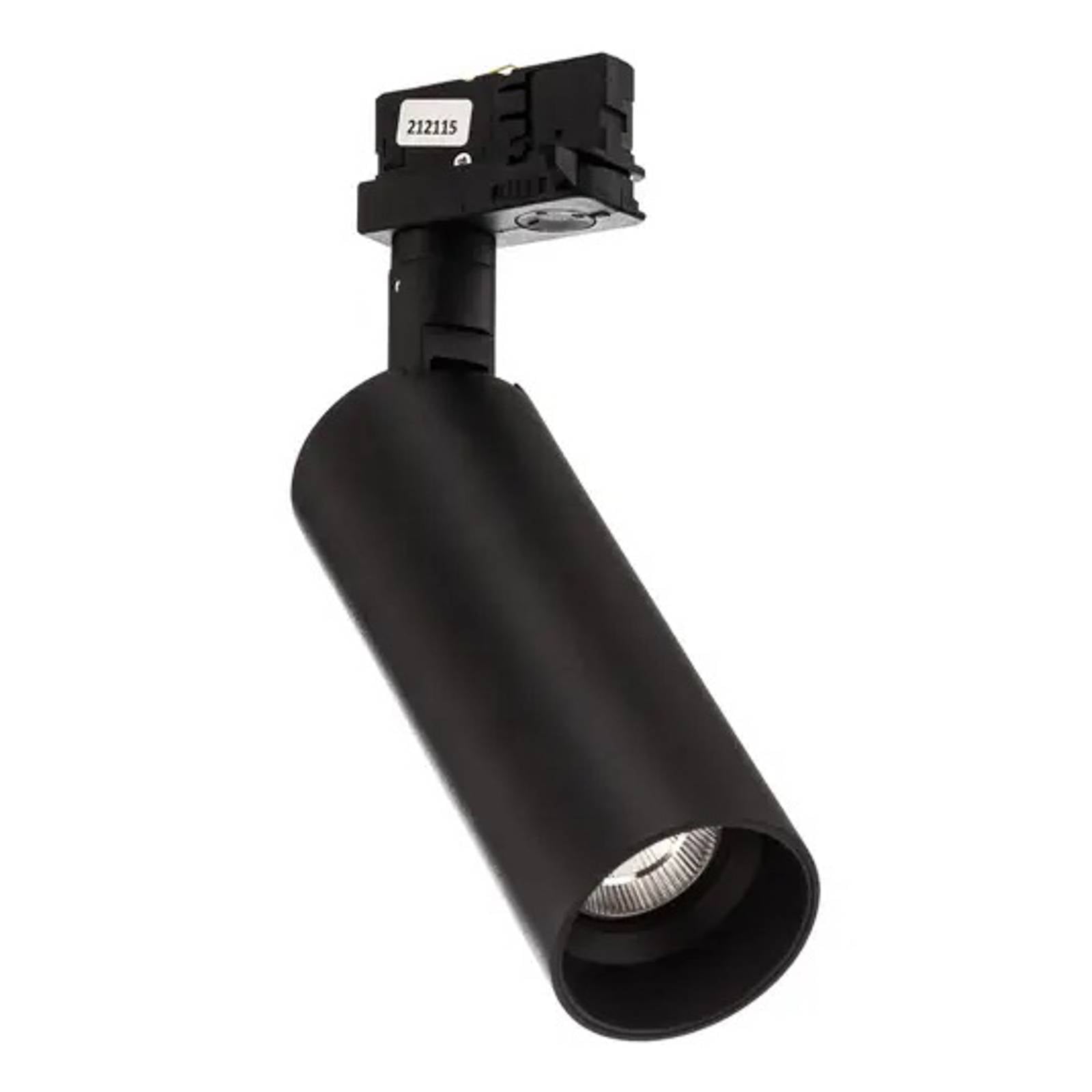 30W 3000K 30 Grad LED-Deckenspot schwarz für Stromschienenmontage 751-3613-16 - Ivela