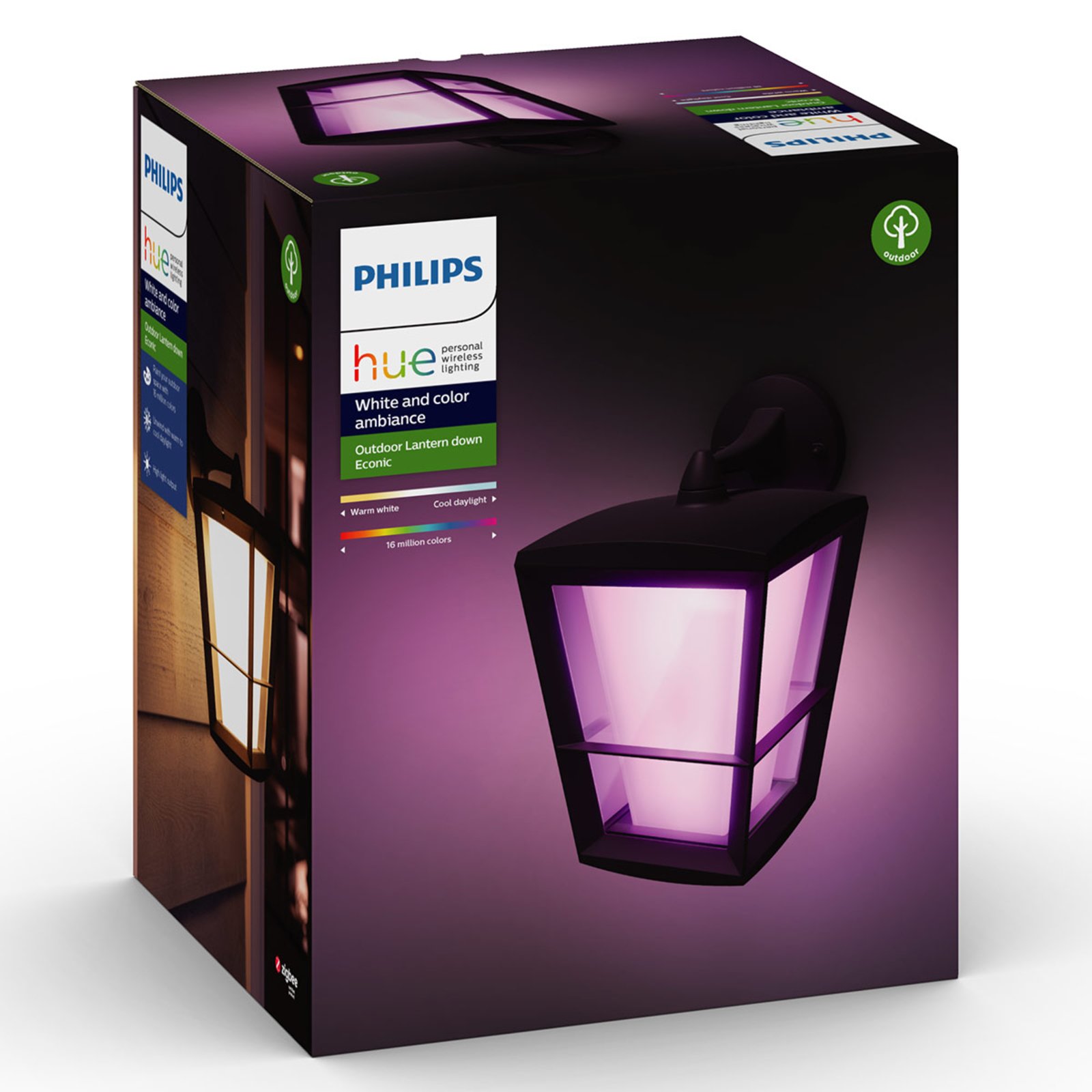 PhilipsHueWhite+Color Econic fali lámpa, alsó rész