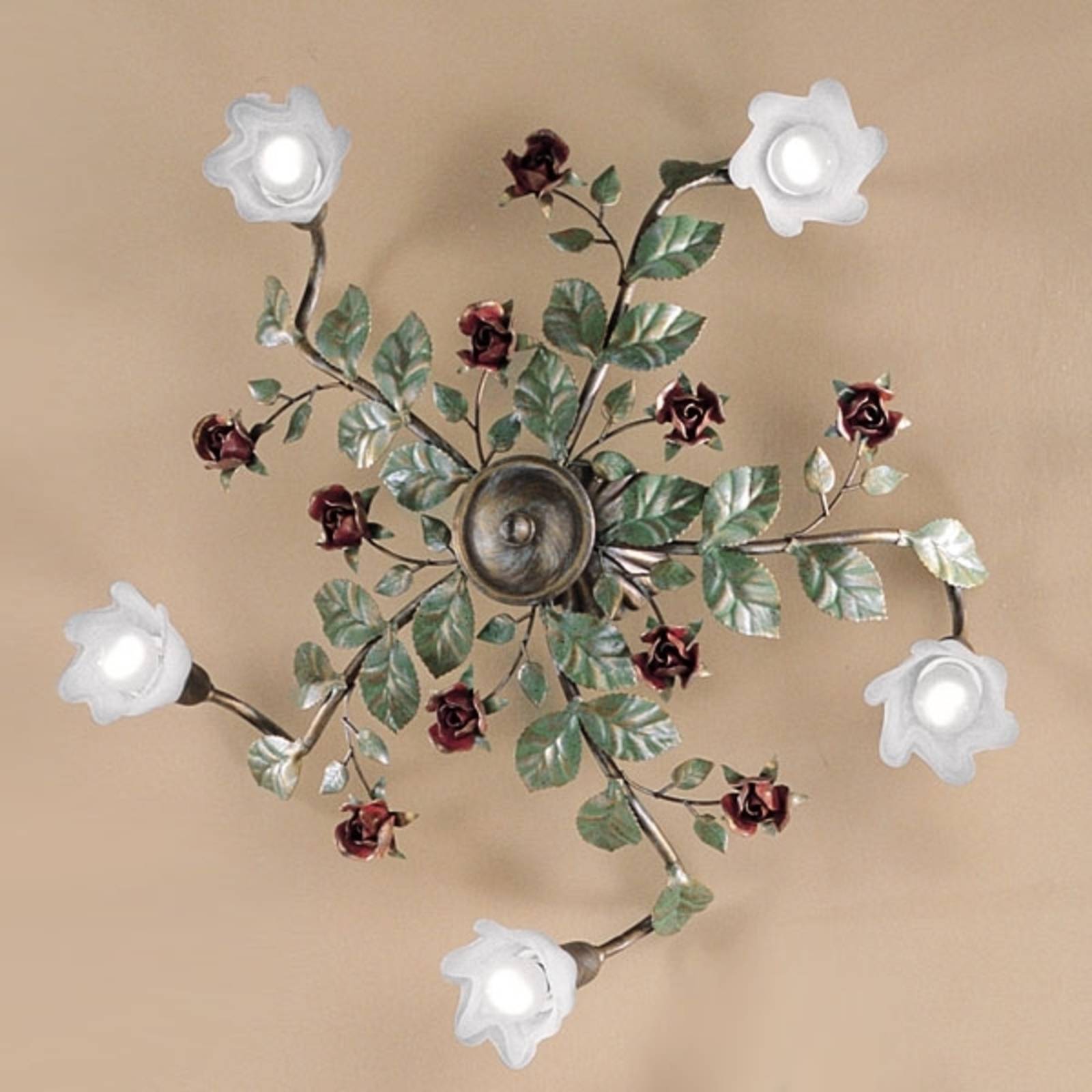 Deckenleuchte Rosaio, rund kaufen | Lampenwelt.de