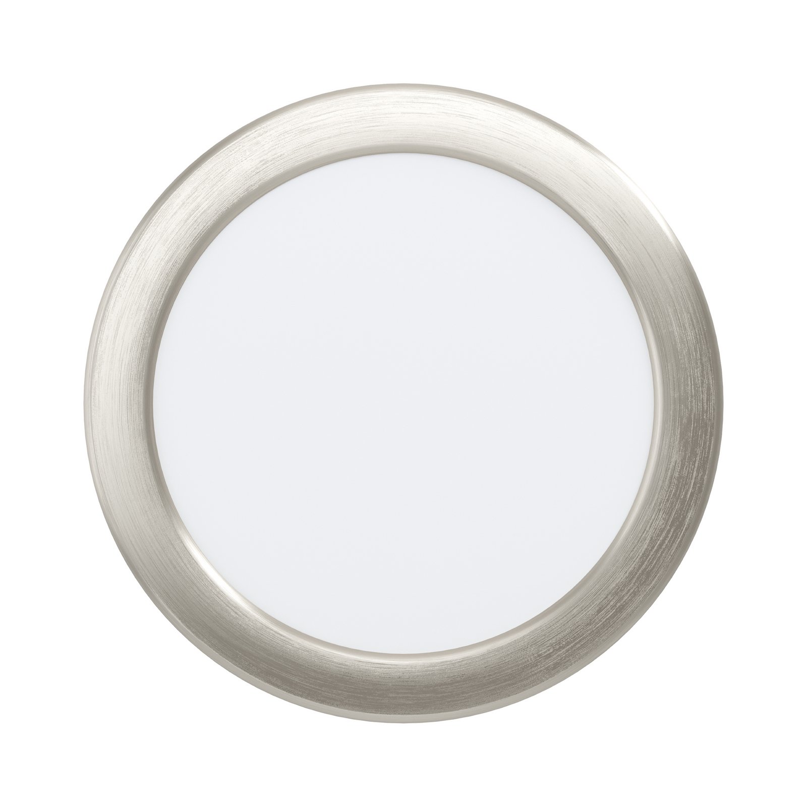 EGLO connect Smart-LED-Einbauleuchte Fueva 6-Z, grau, Ø 16cm
