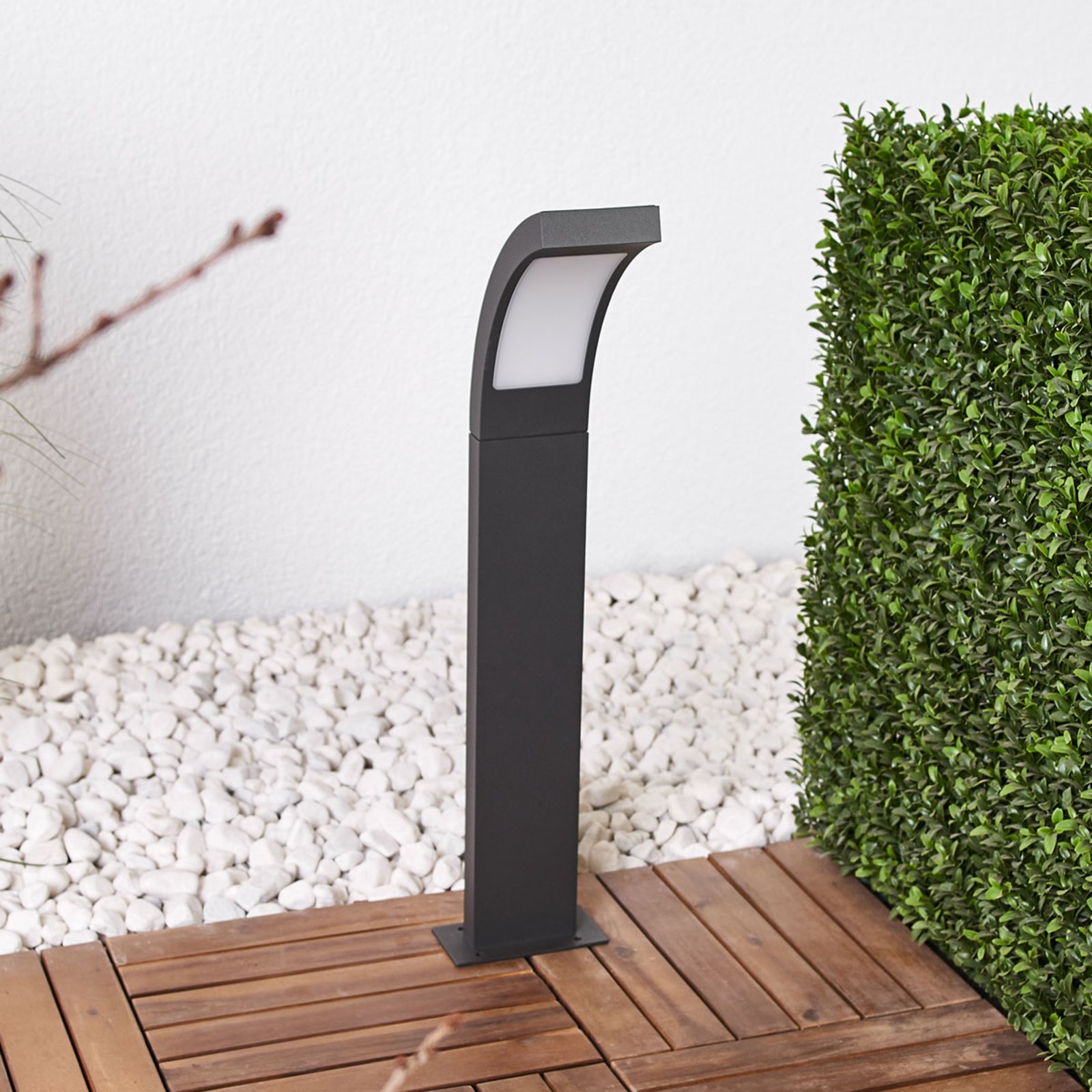 Juvia Außen Gartenleuchte IP54 Graphite - Lucande