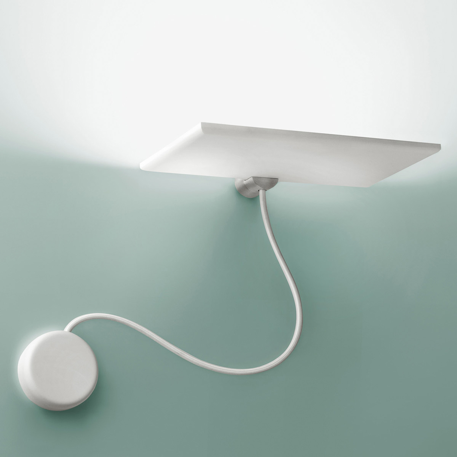 ICONE GiuUp LED nástěnná myčka decentralizovaná 40W, bílá