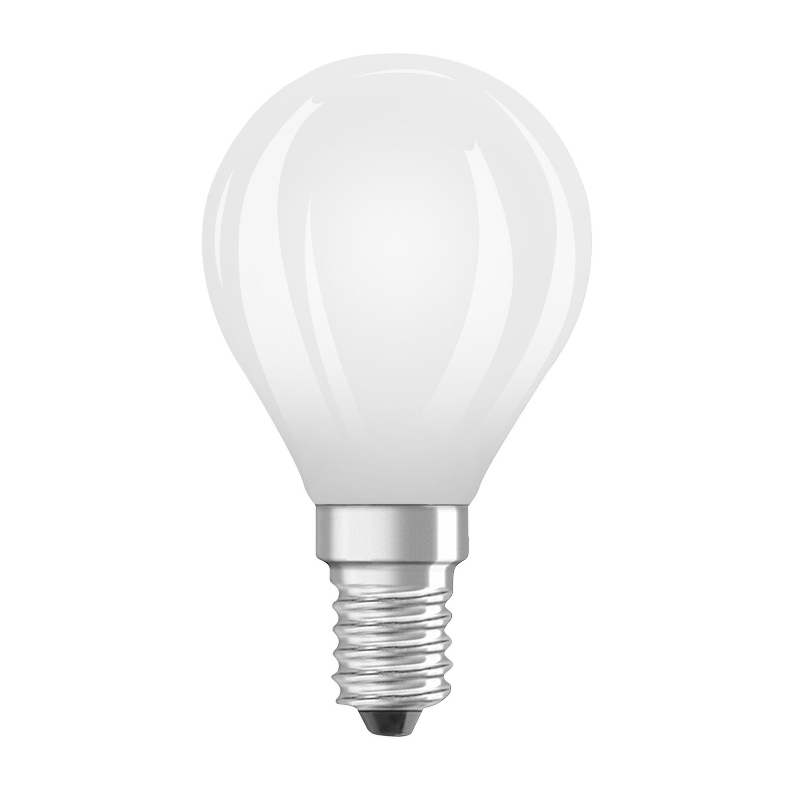 OSRAM LED bulb drop matt E14 3,8W 4000K 806lm