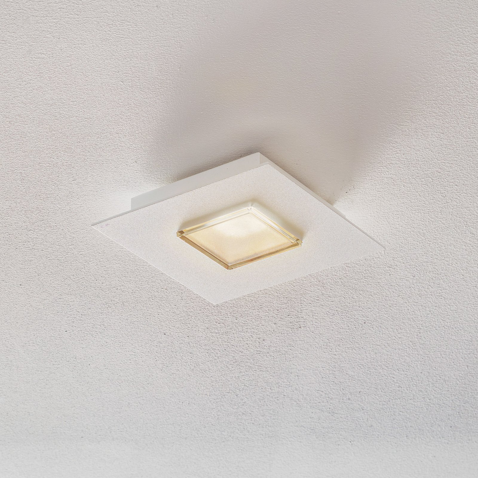 Fabbian Quarter - kvadratisk LED-taklampa