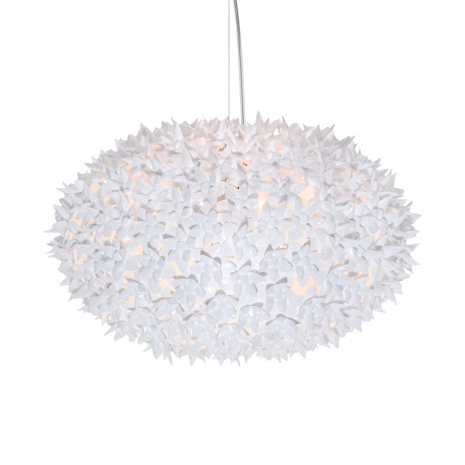 Kartell Bloom S1 LED hanging light G9, white