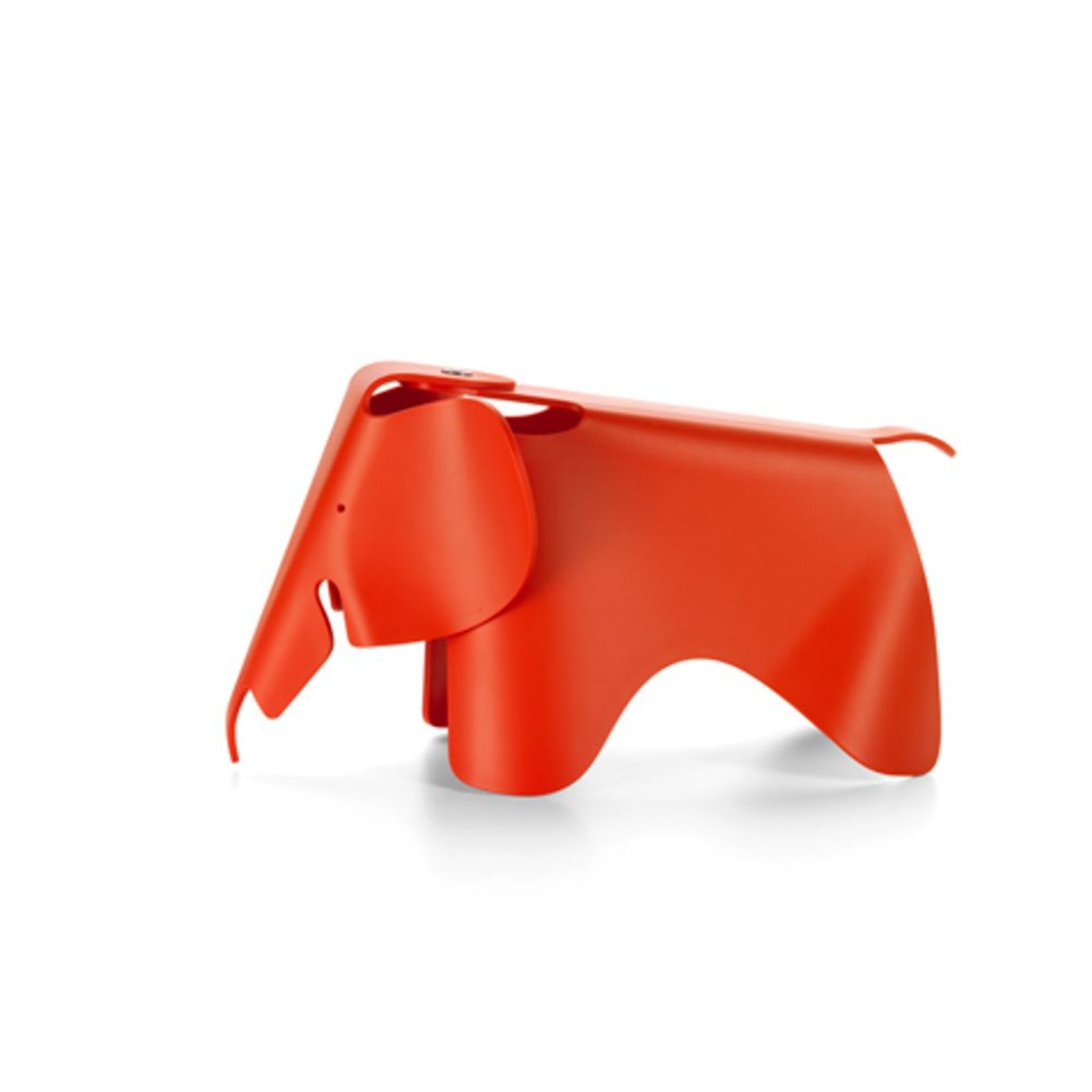 Eames Elephant Small Poppy Red - Vitra