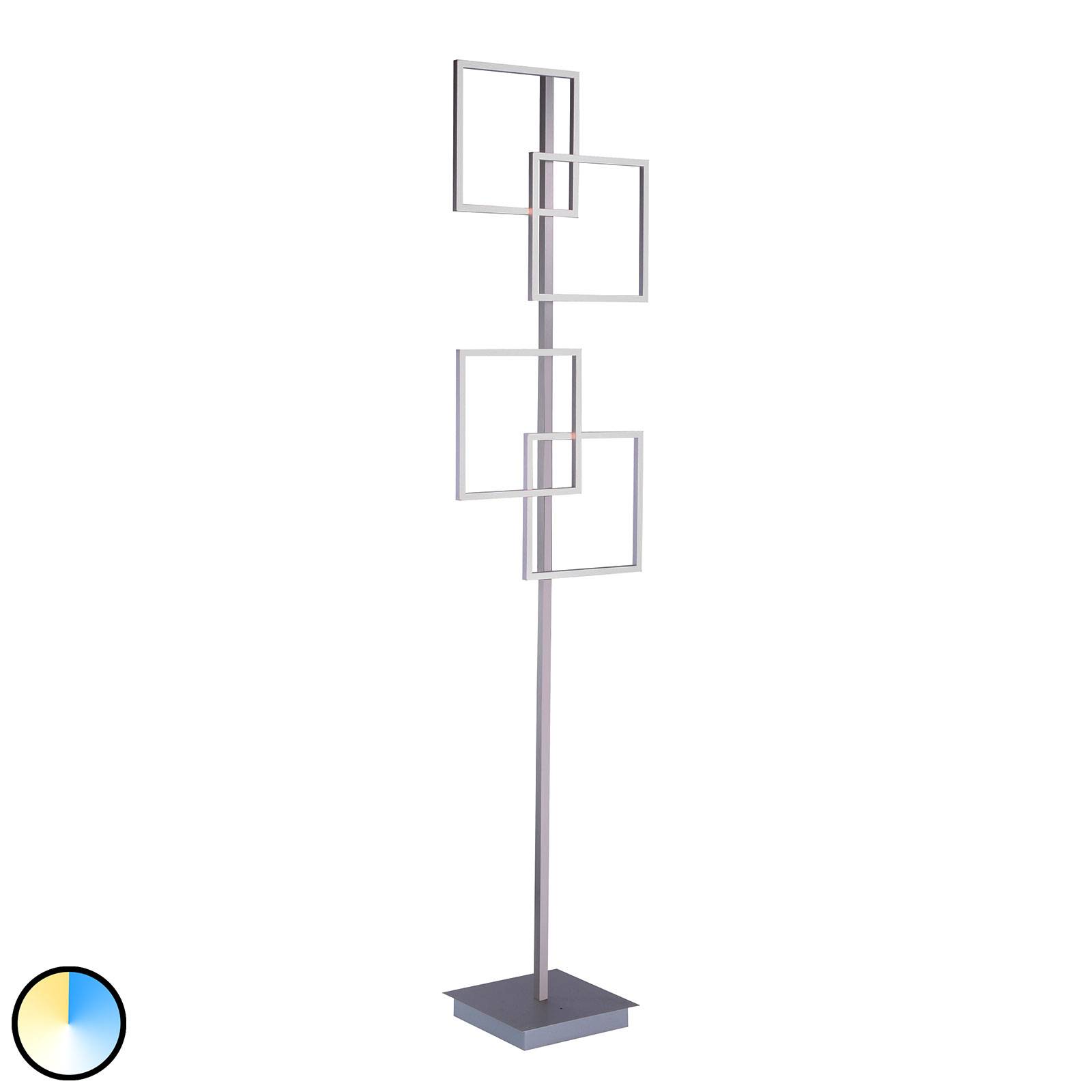 Paul Neuhaus Inigo lampa stojąca LED CCT, 4-pkt.