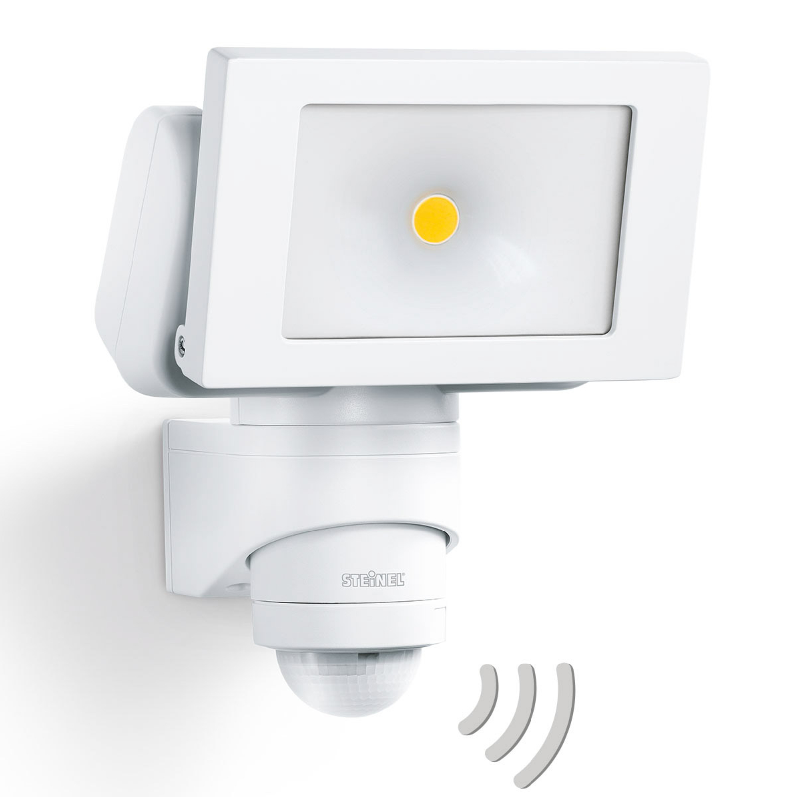 STEINEL LS 150 S outdoor wall spot sensor white