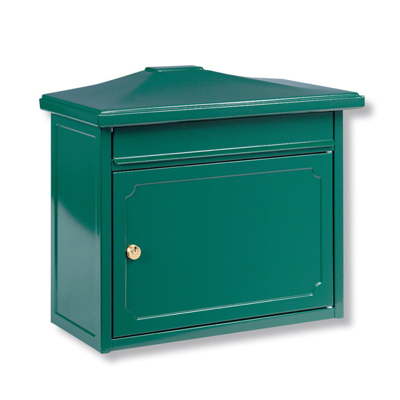 Copenhagen letter box in green