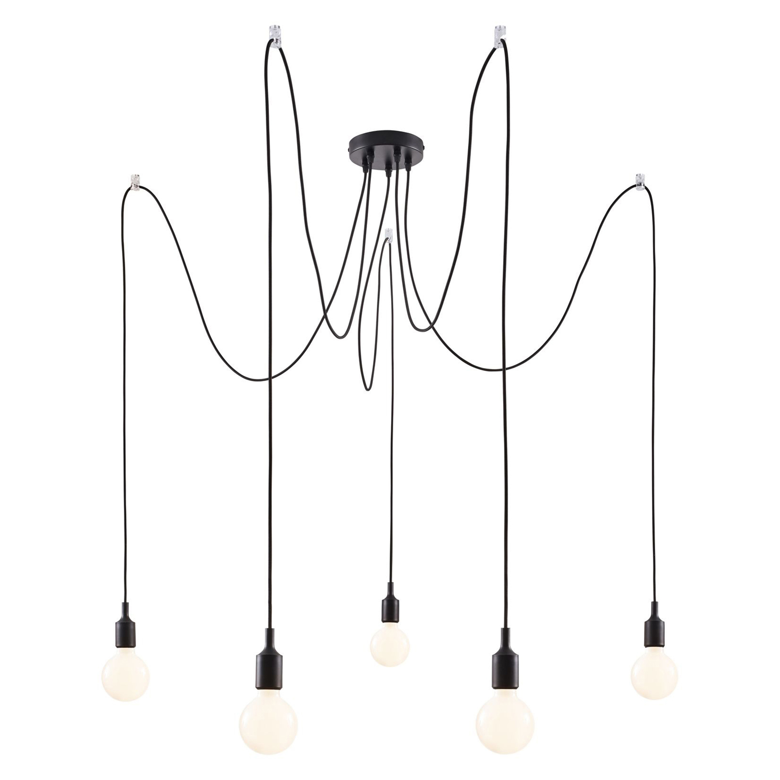 Paulmann Neordic Ketil hanglamp, 5-lamps