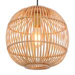 Hildegard pendant light made of bamboo