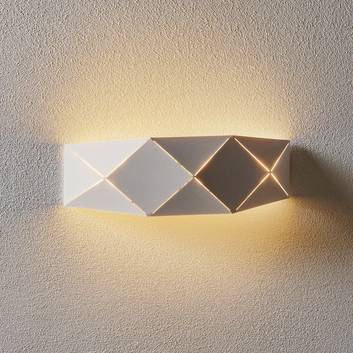 LED-Wandlampe Zandor in Weiß, Breite 40 cm