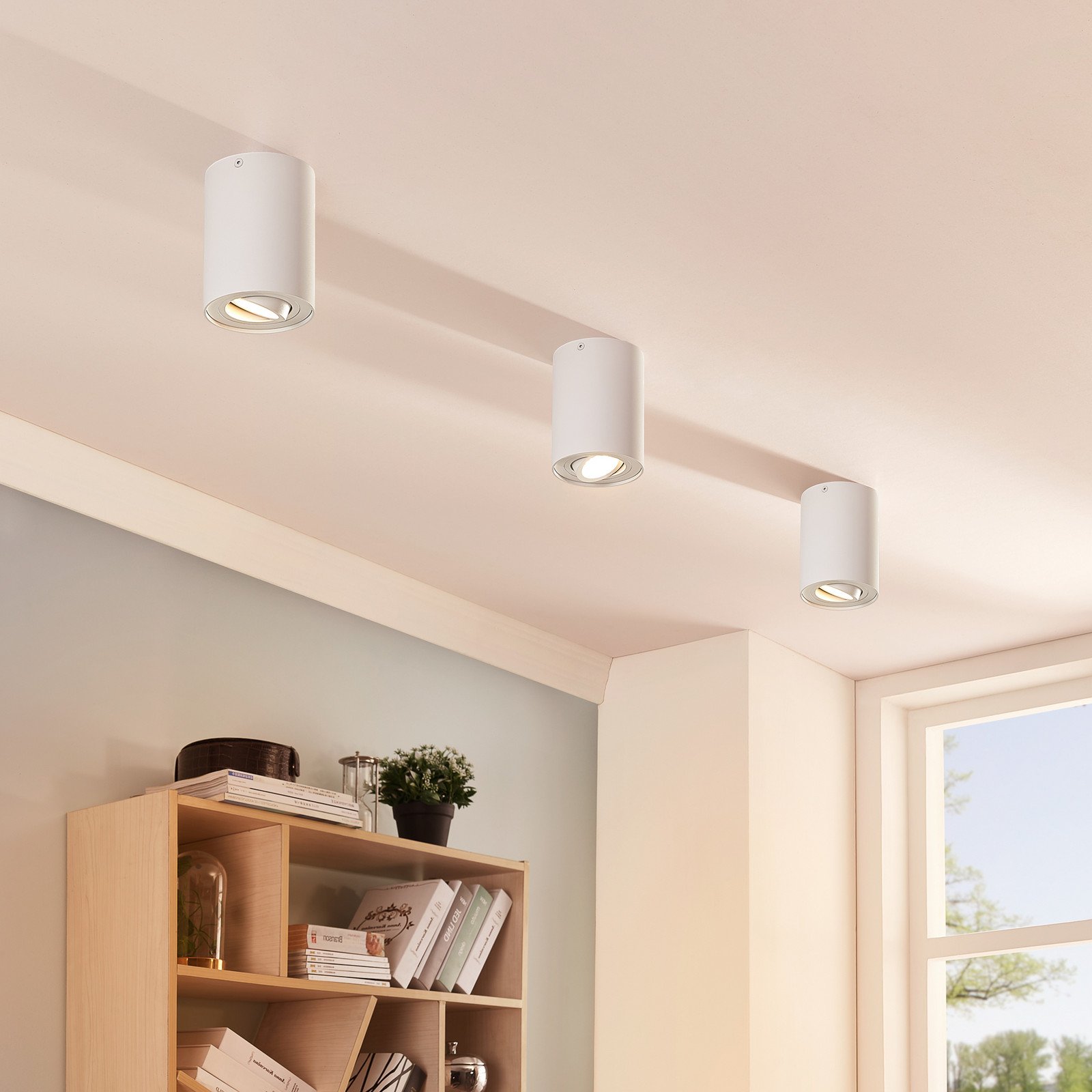 Spot de plafon Arcchio Jolina rotund alb set de 2 aluminiu - Hol - Modern - alb mat - Metal